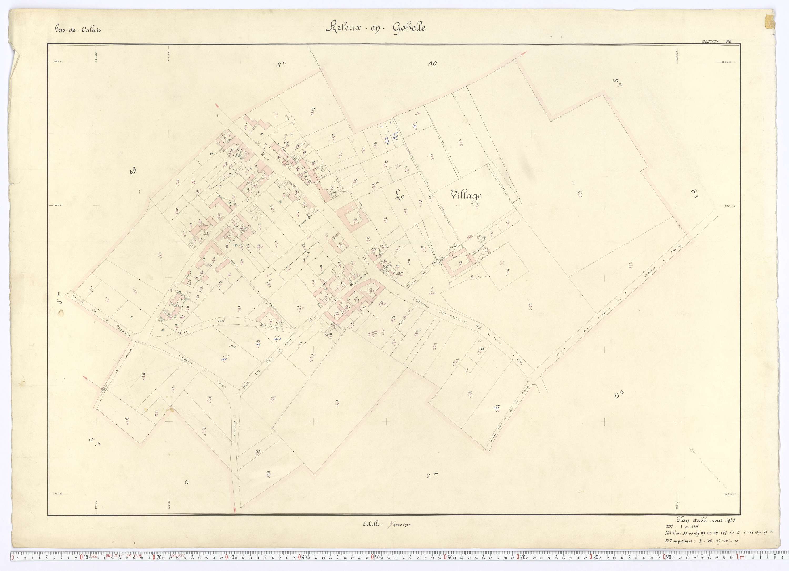 Arleux-en-Gohelle - Section AD.