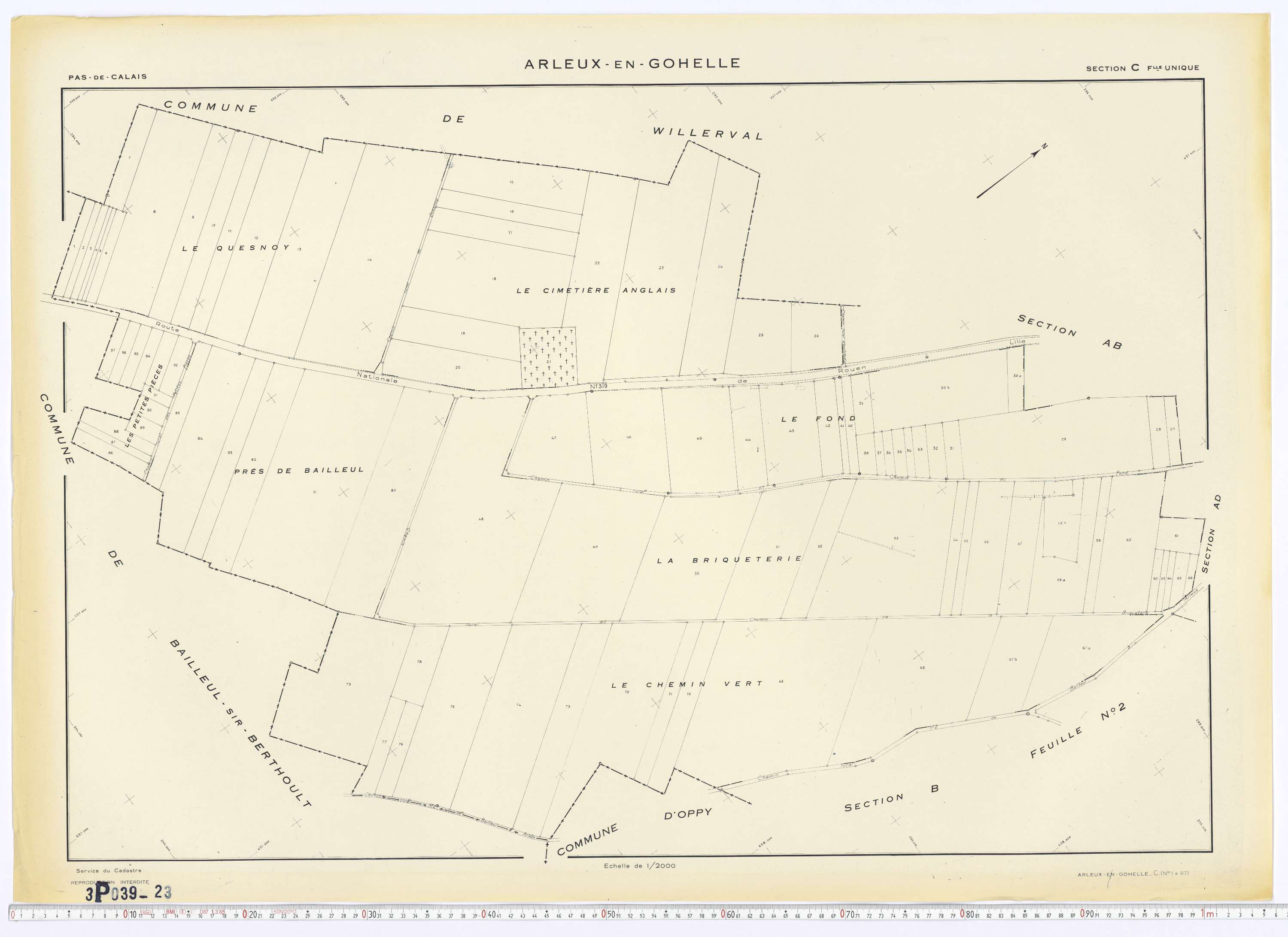 Arleux-en-Gohelle - Section C.