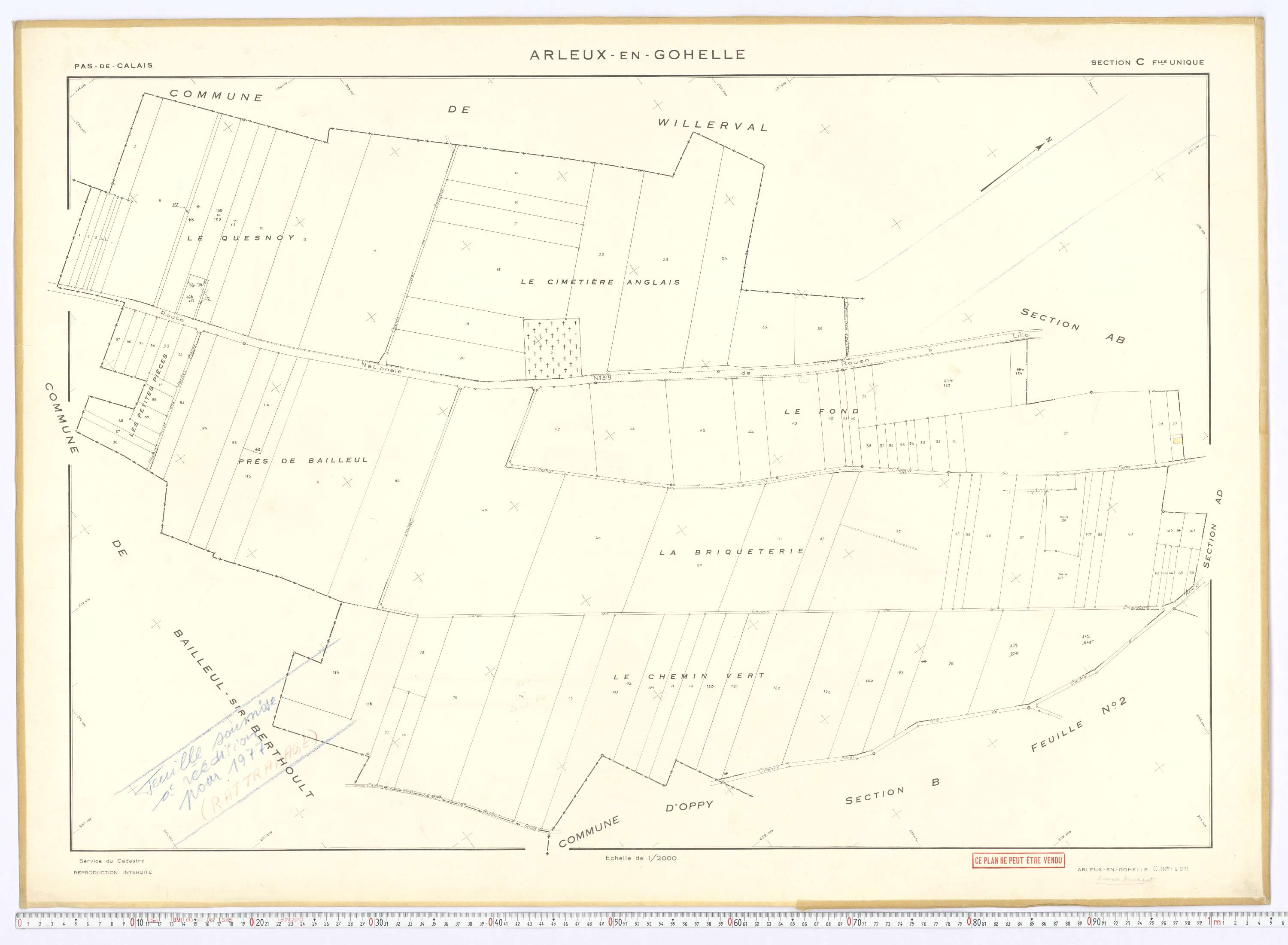 Arleux-en-Gohelle - Section C.