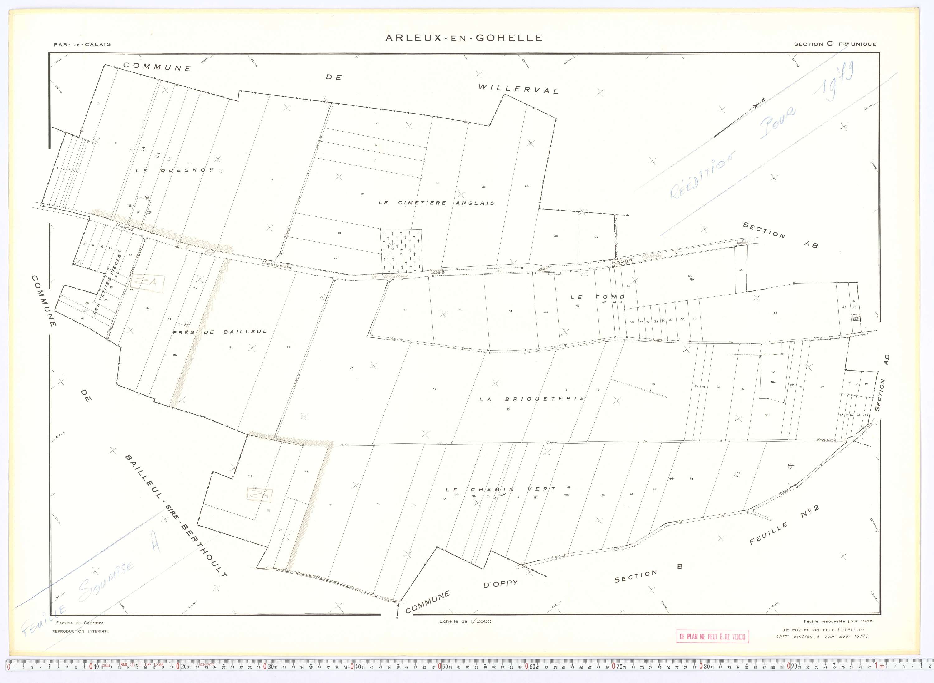 Arleux-en-Gohelle - Section C.
