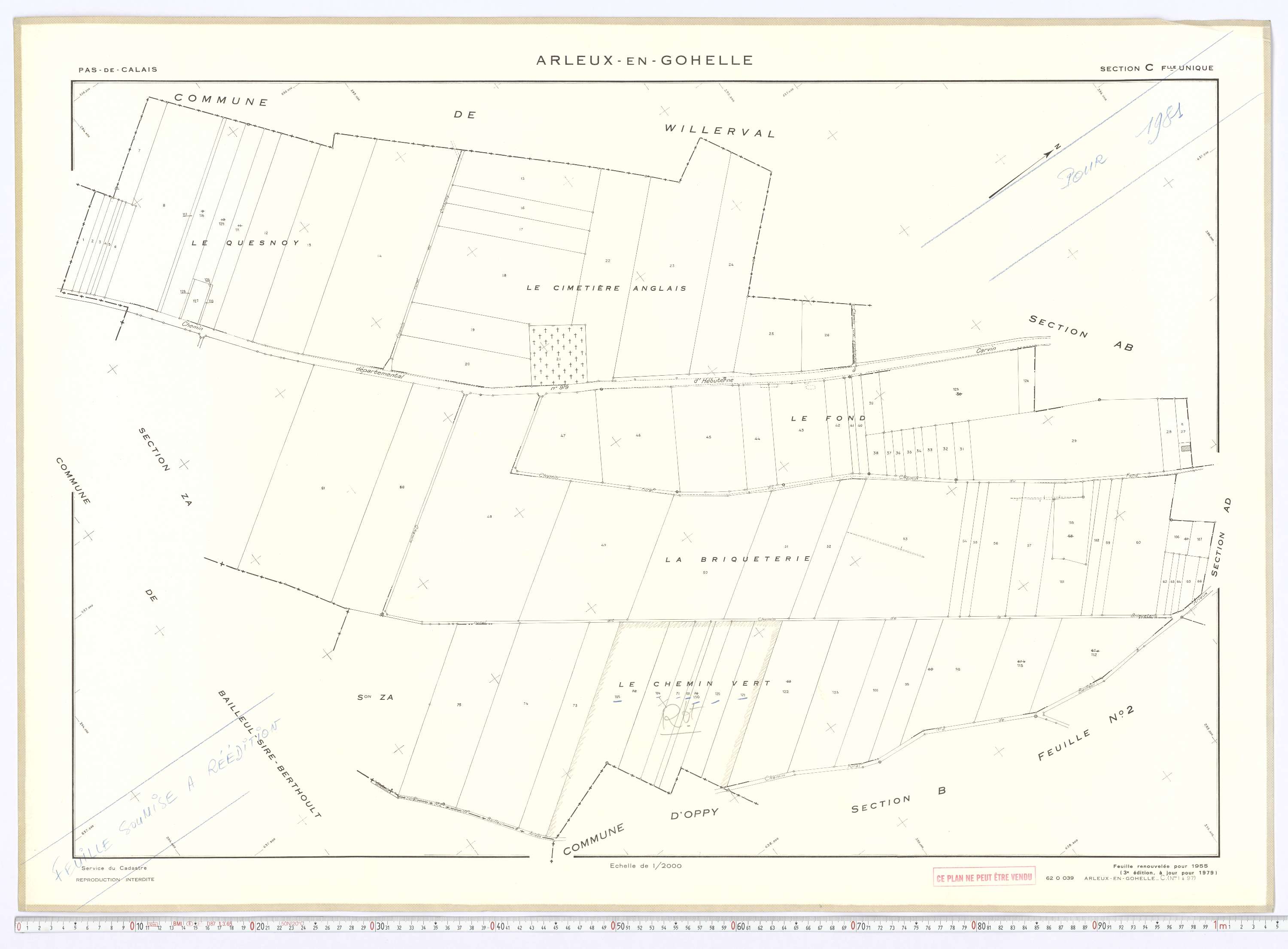 Arleux-en-Gohelle - Section C.