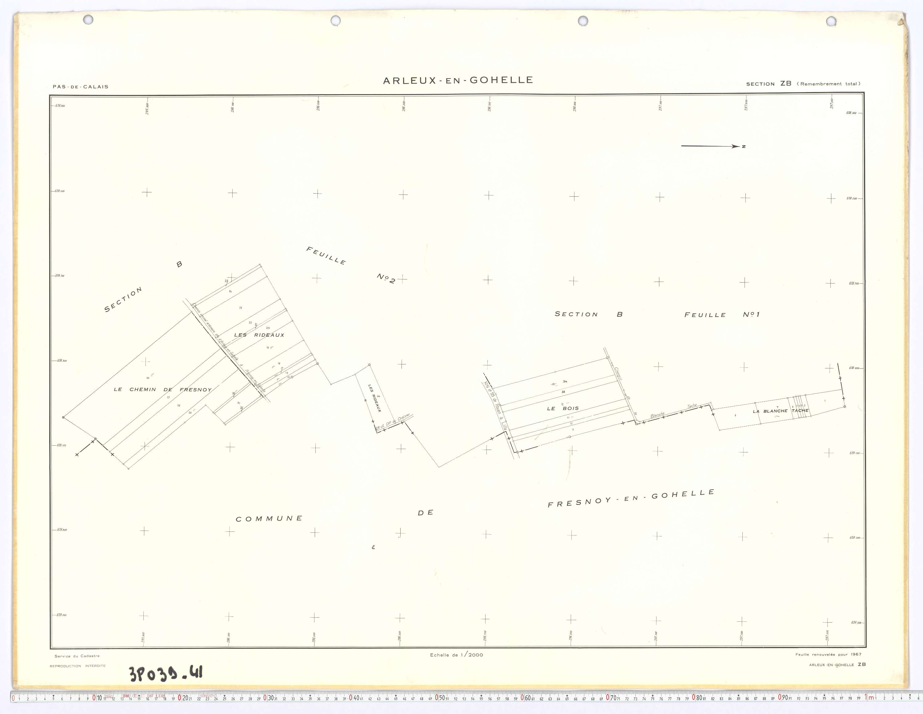Arleux-en-Gohelle - Section ZB.