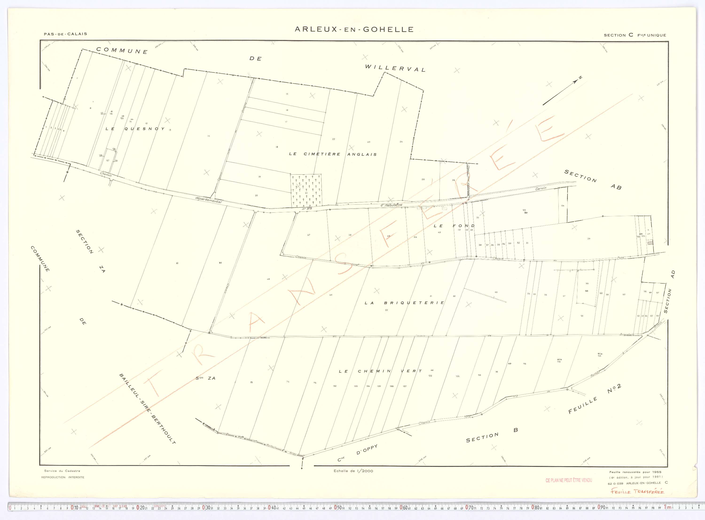 Arleux-en-Gohelle - Section C.