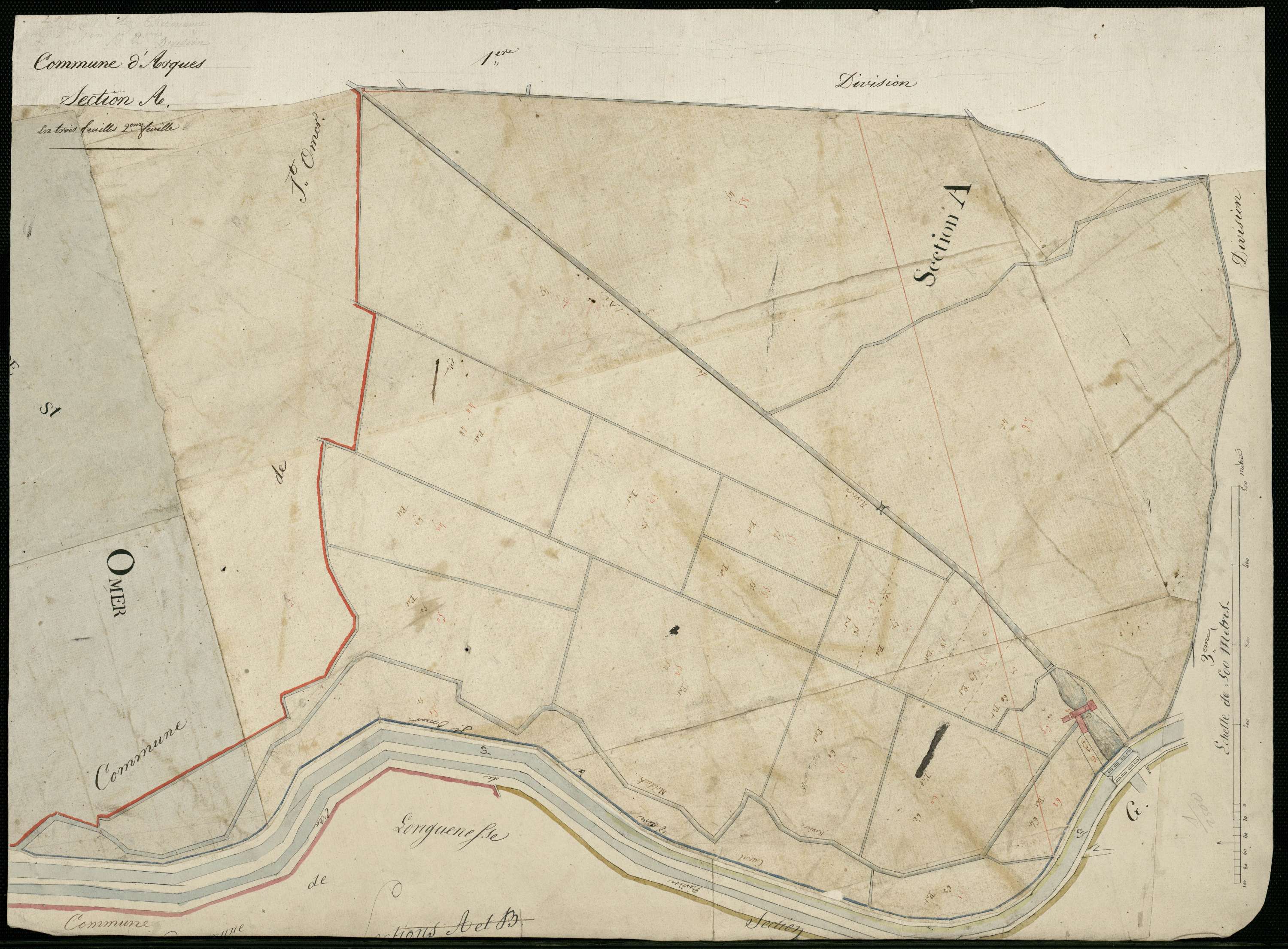 Arques - Section A, 2e feuille