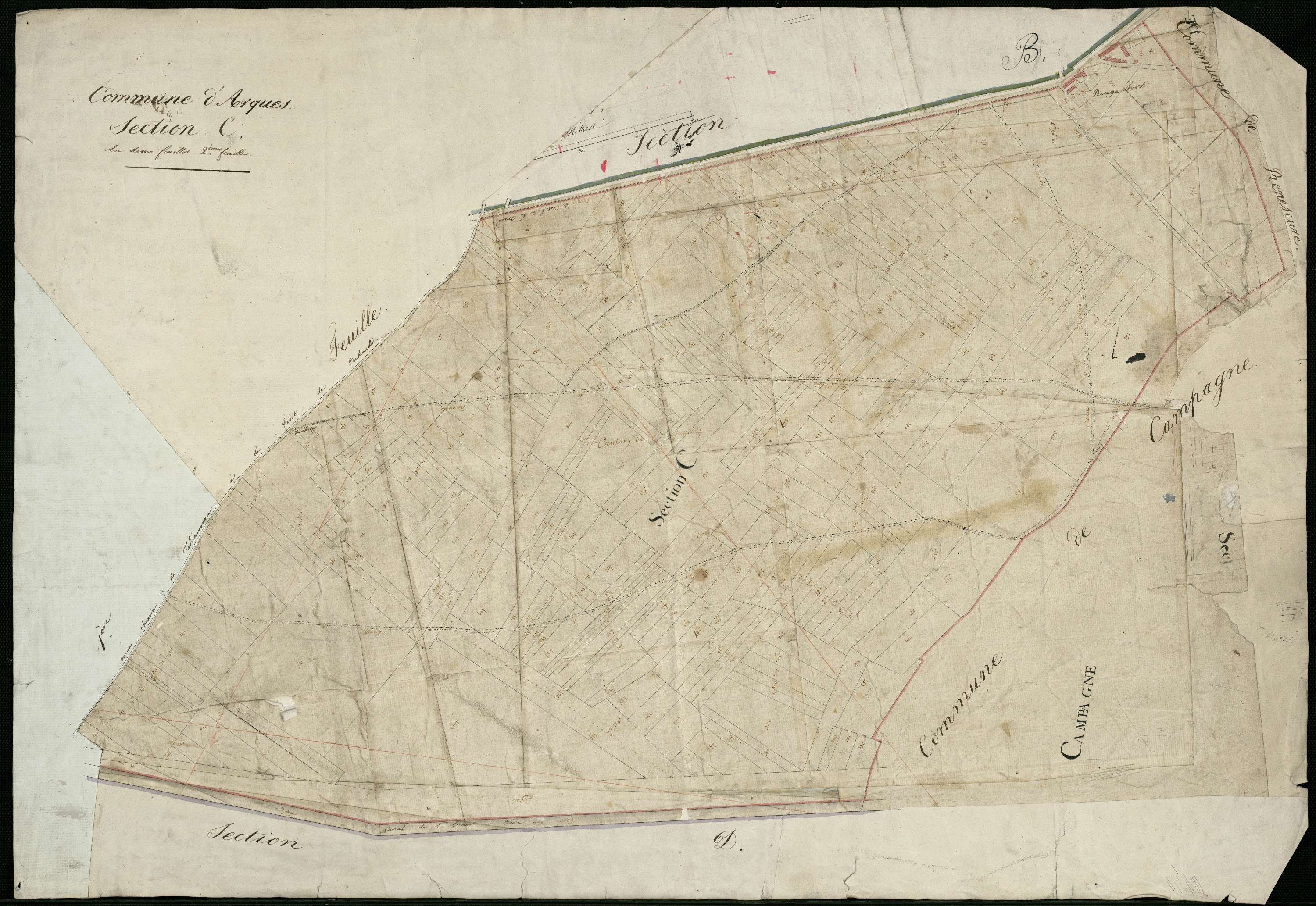 Arques - Section C, 2e feuille