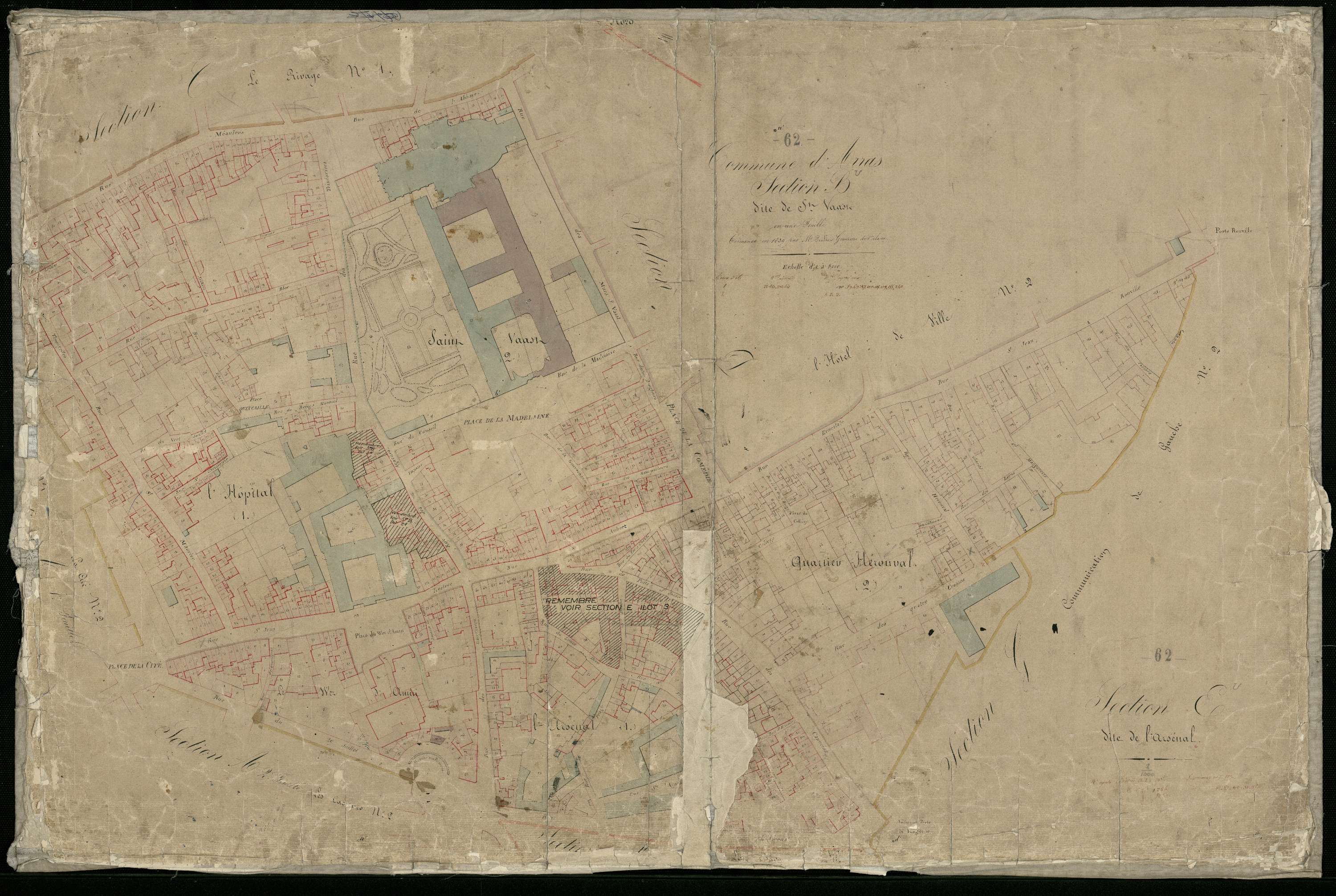 Arras - Sections B et E