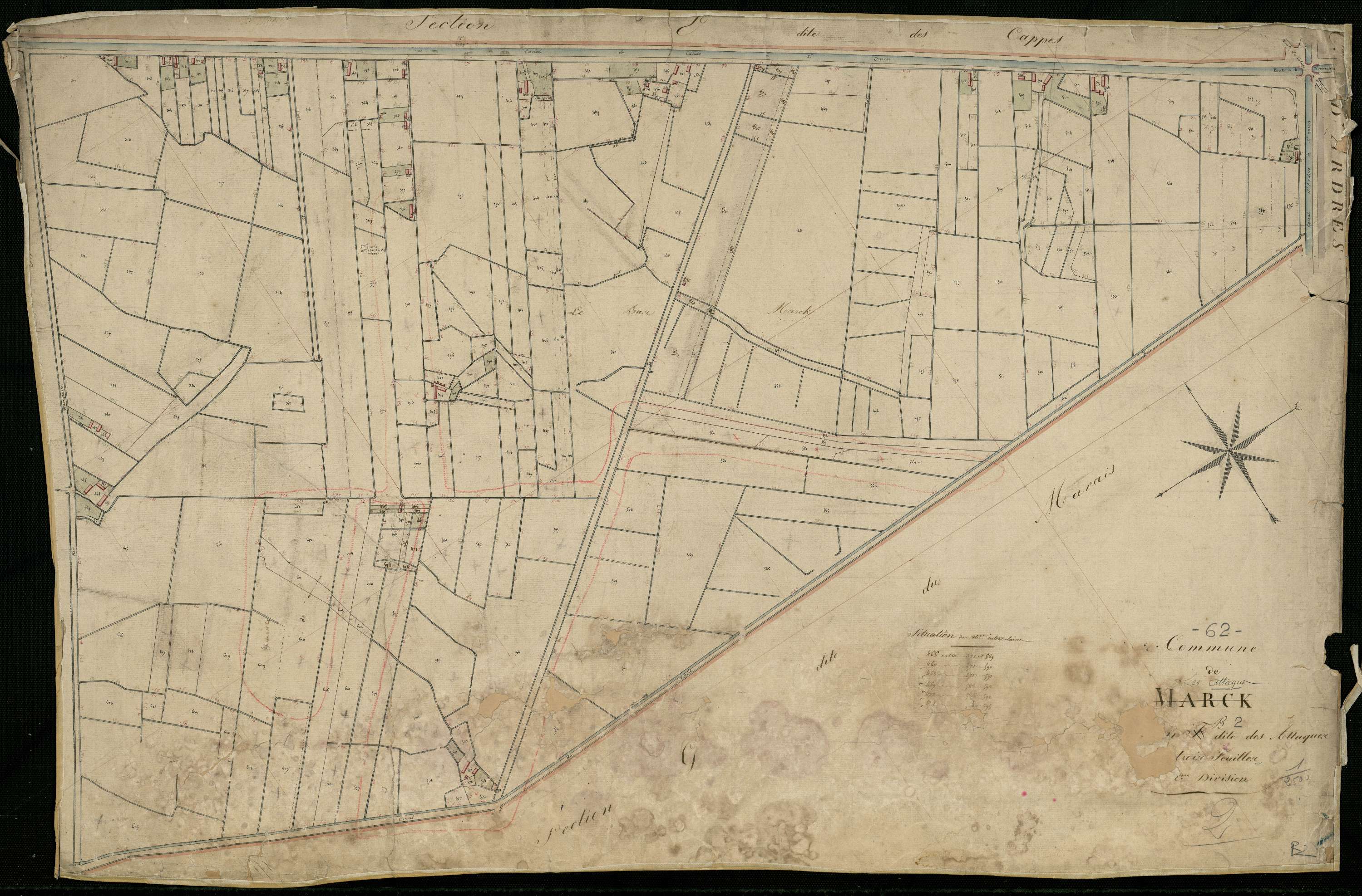Attaques - Section B, 2e feuille
