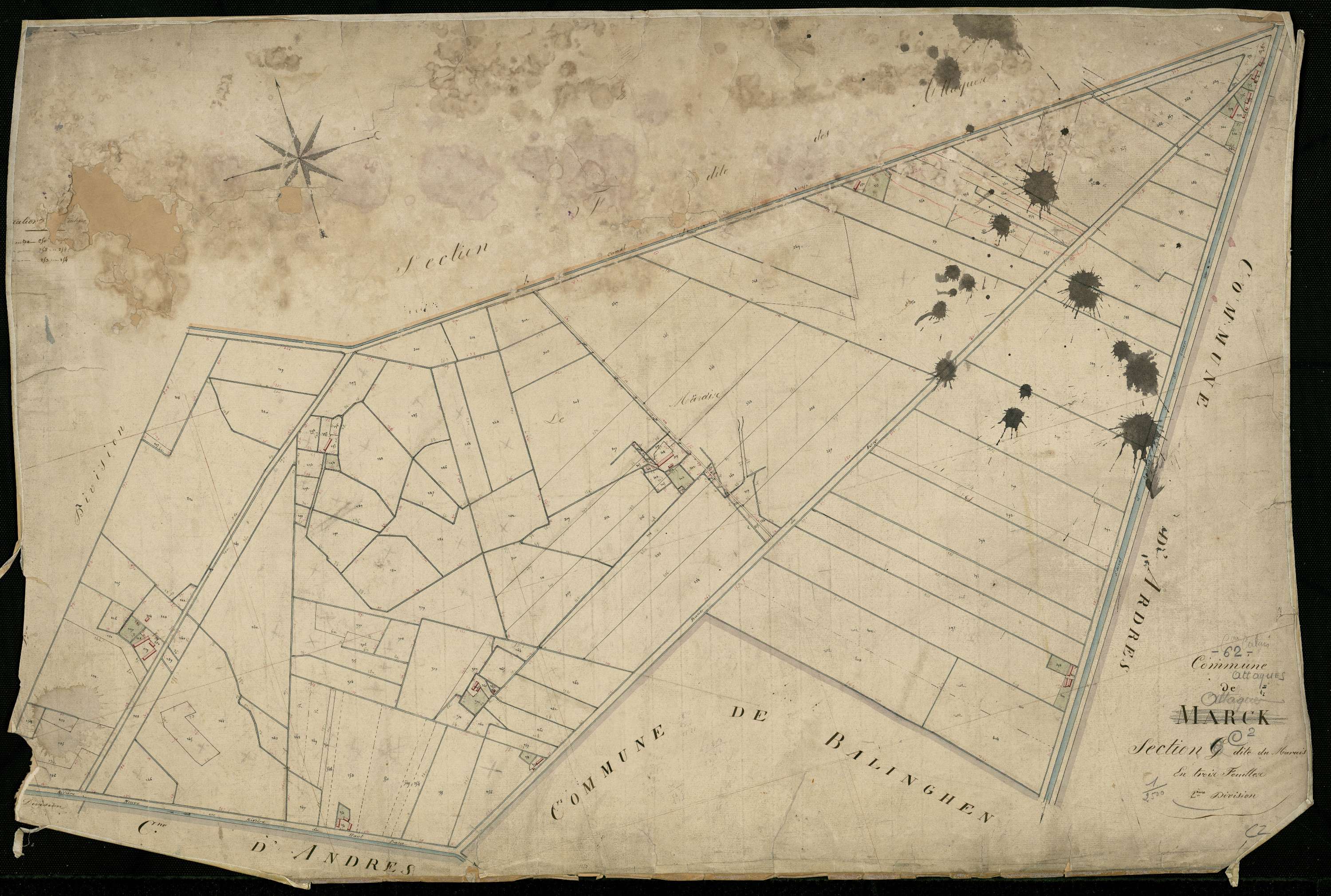Attaques - Section C, 2e feuille