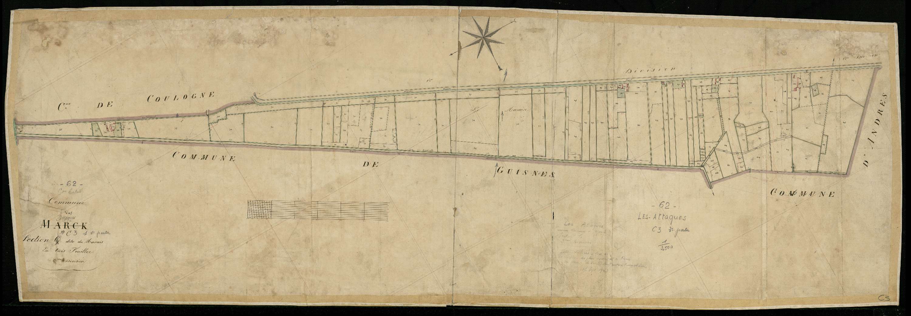 Attaques - Section C, 3e feuille