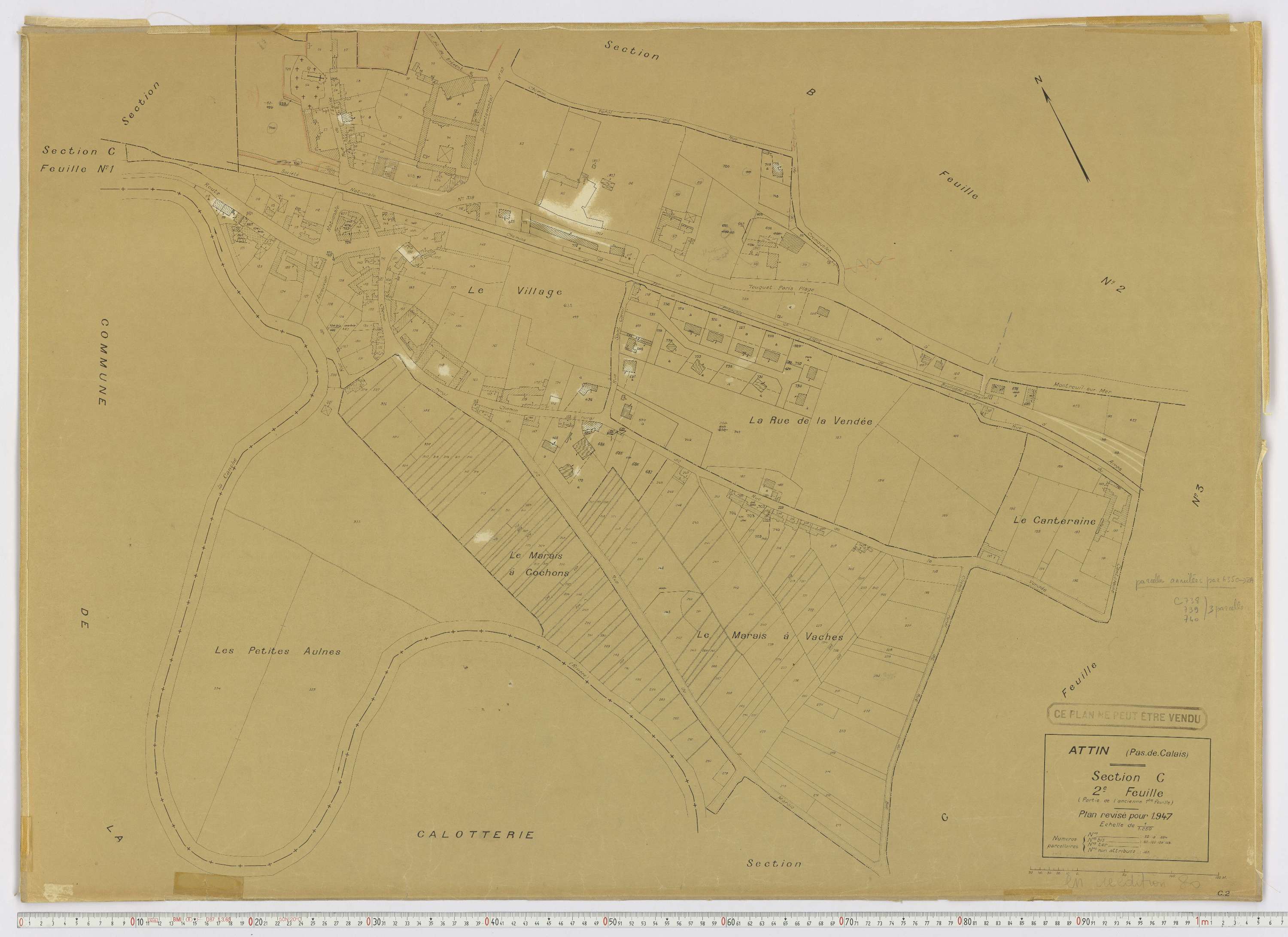 Attin - Section C, feuille 2.