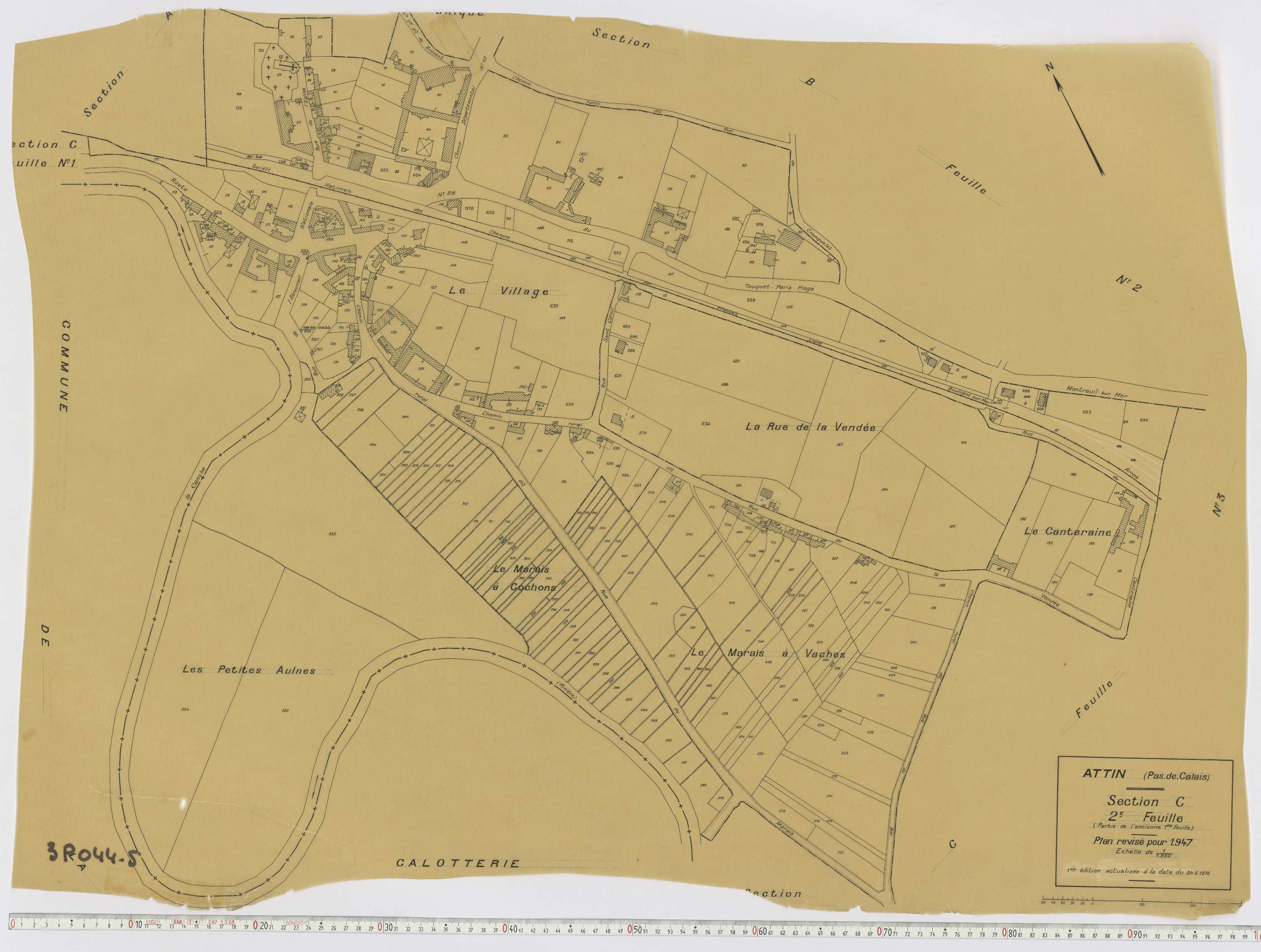 Attin - Section C, feuille 2.