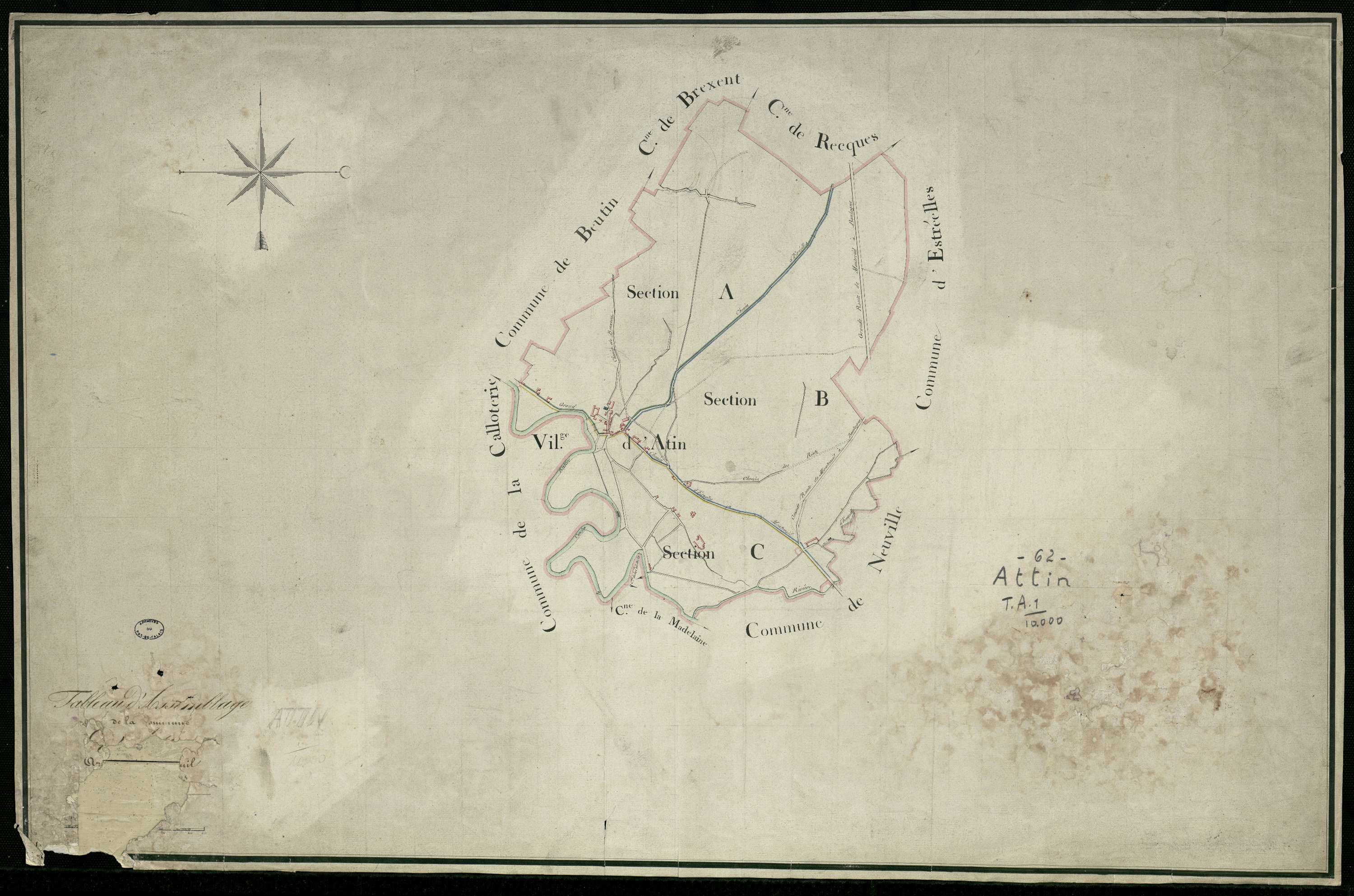Attin - Tableau d'assemblage