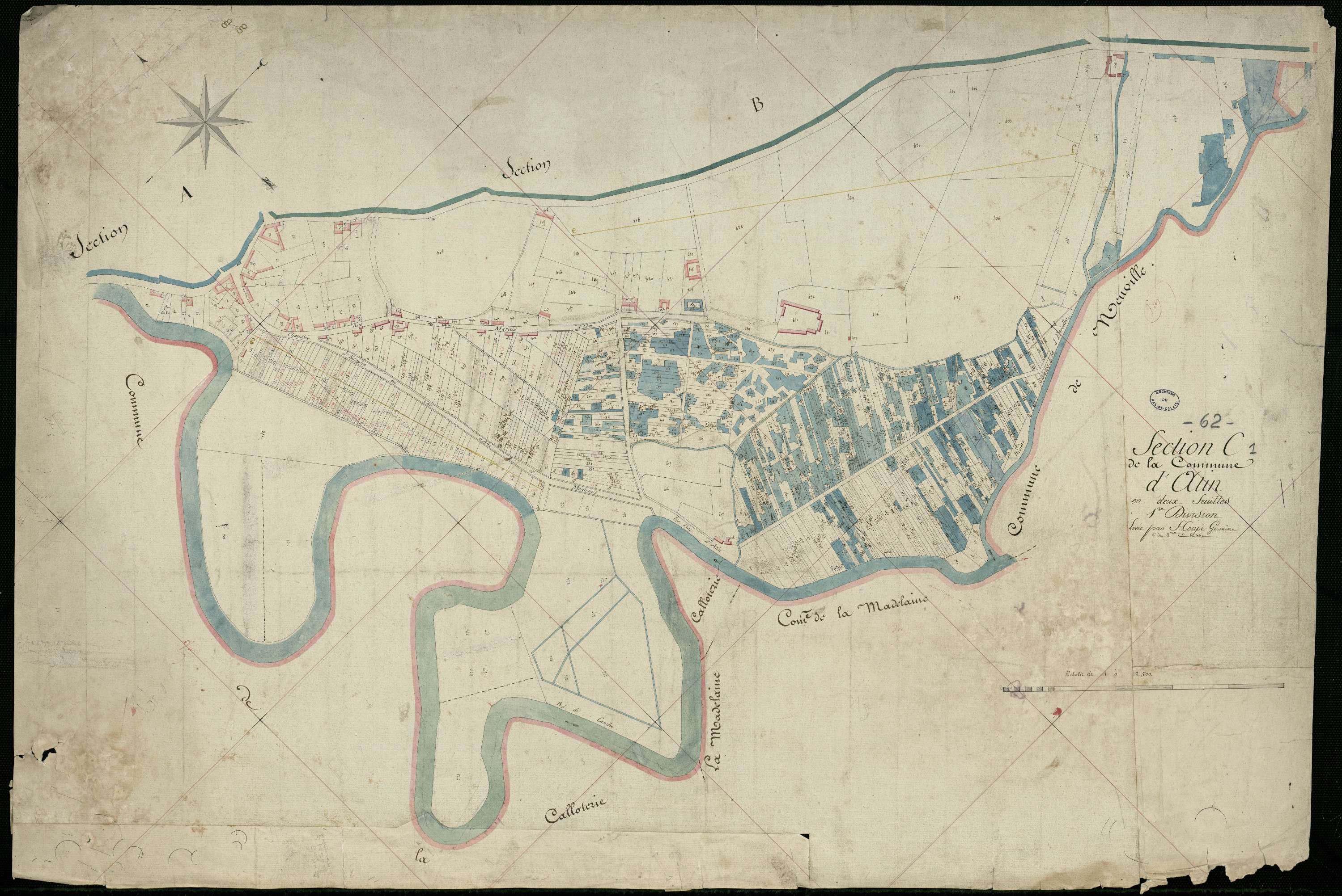 Attin - Section C, 1re feuille