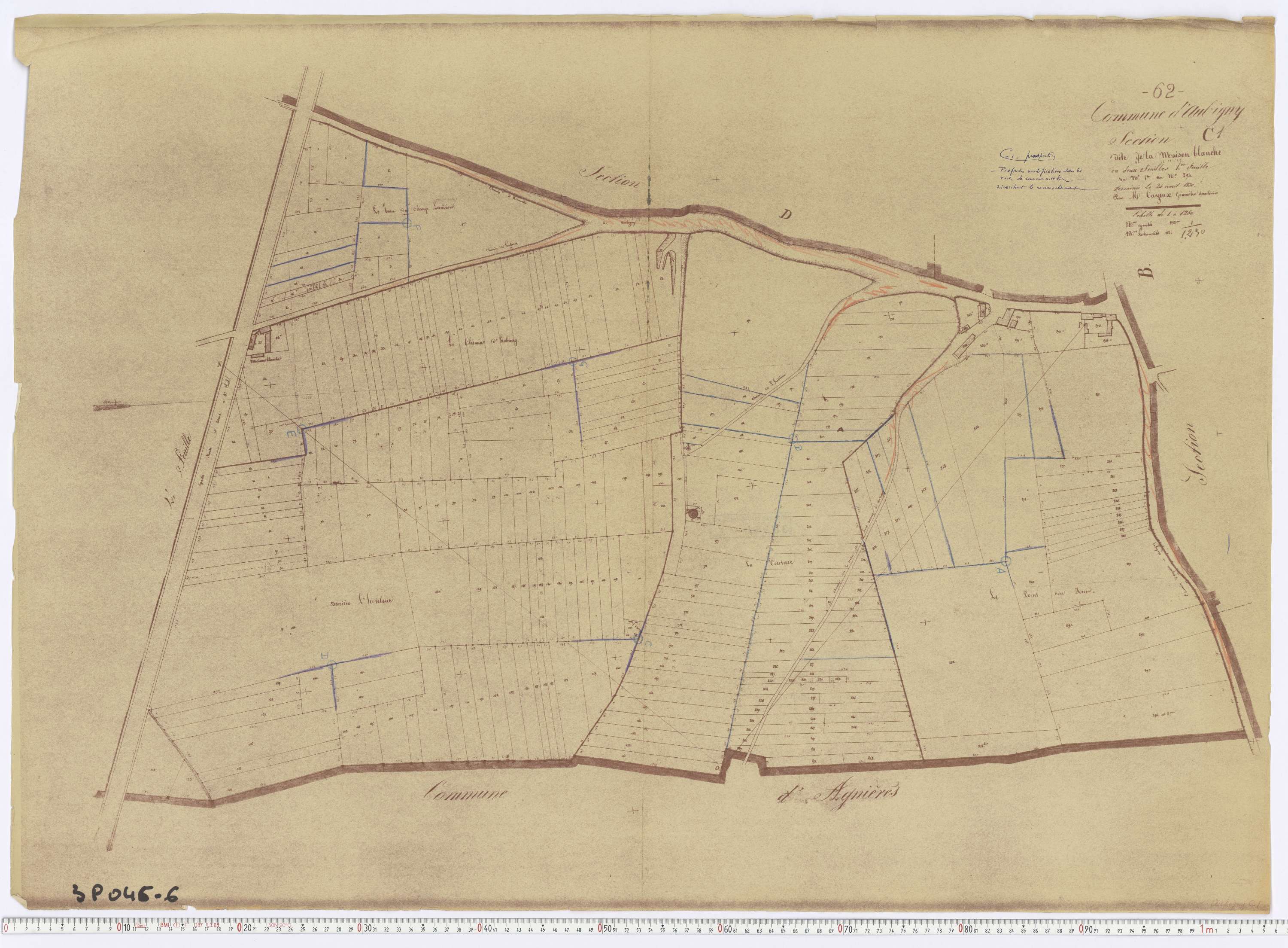 Aubigny-en-Artois - Section C, feuille 1.