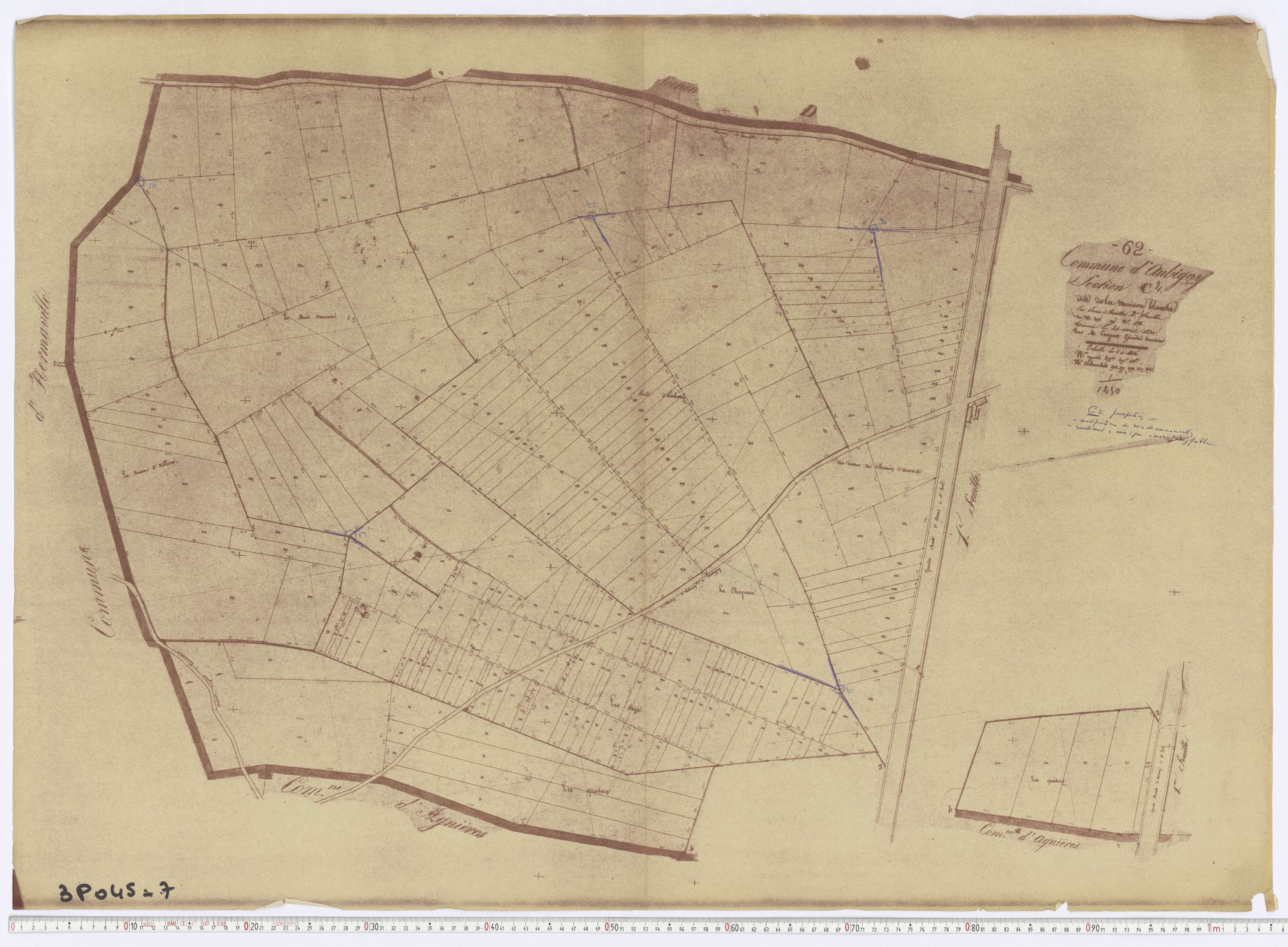 Aubigny-en-Artois - Section C, feuille 2.
