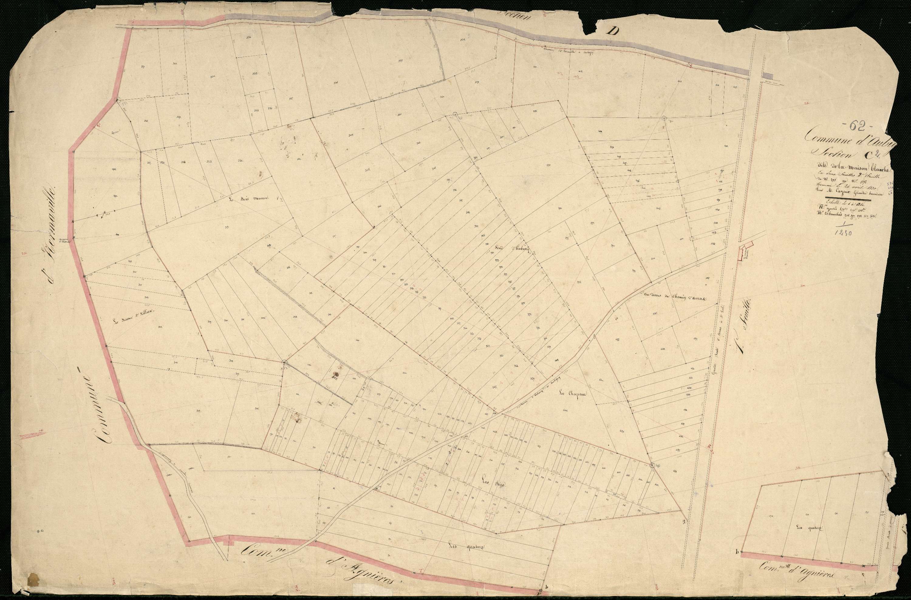 Aubigny-en-Artois - Section C, 2e feuille