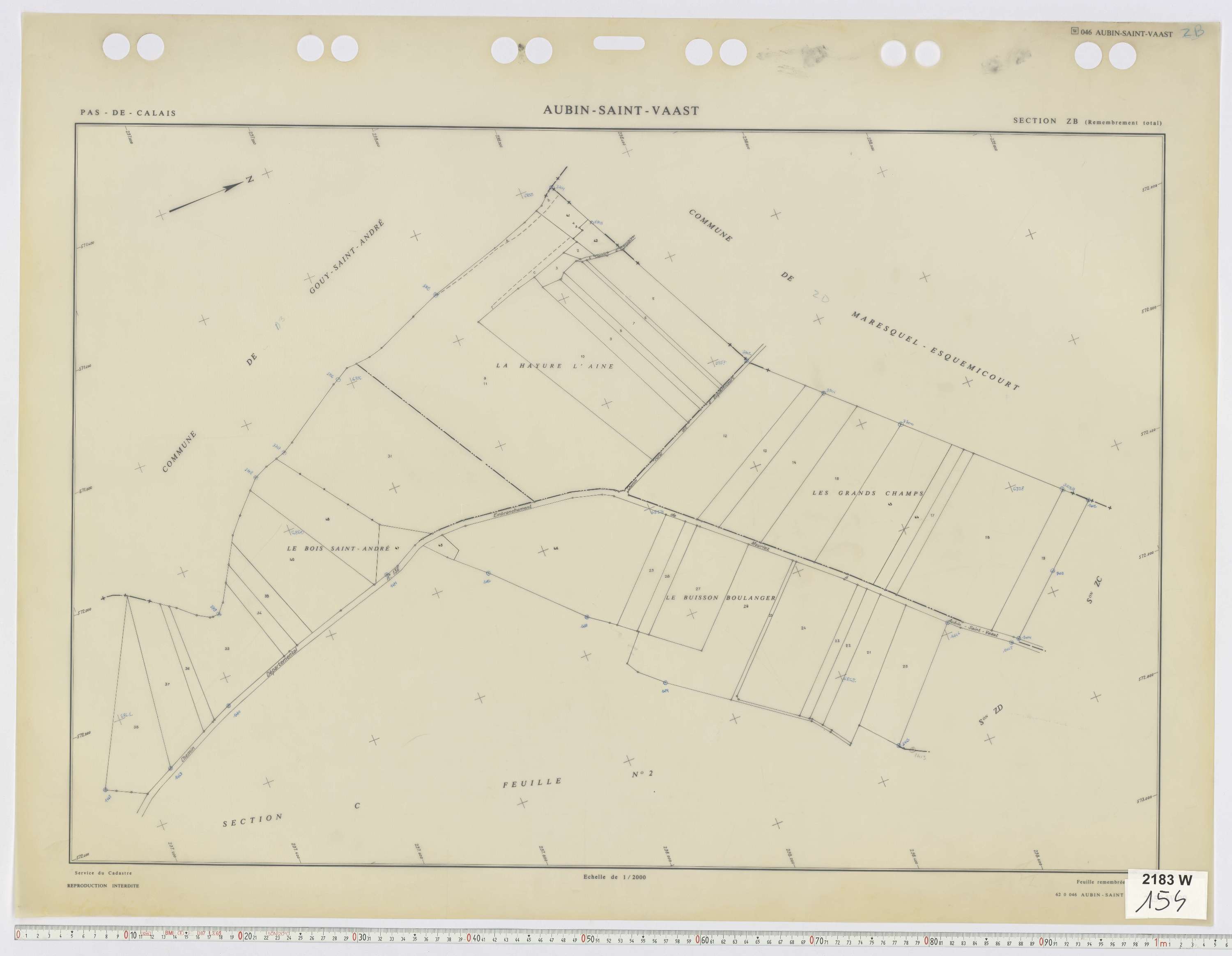Aubin-Saint-Vaast - Section ZB.