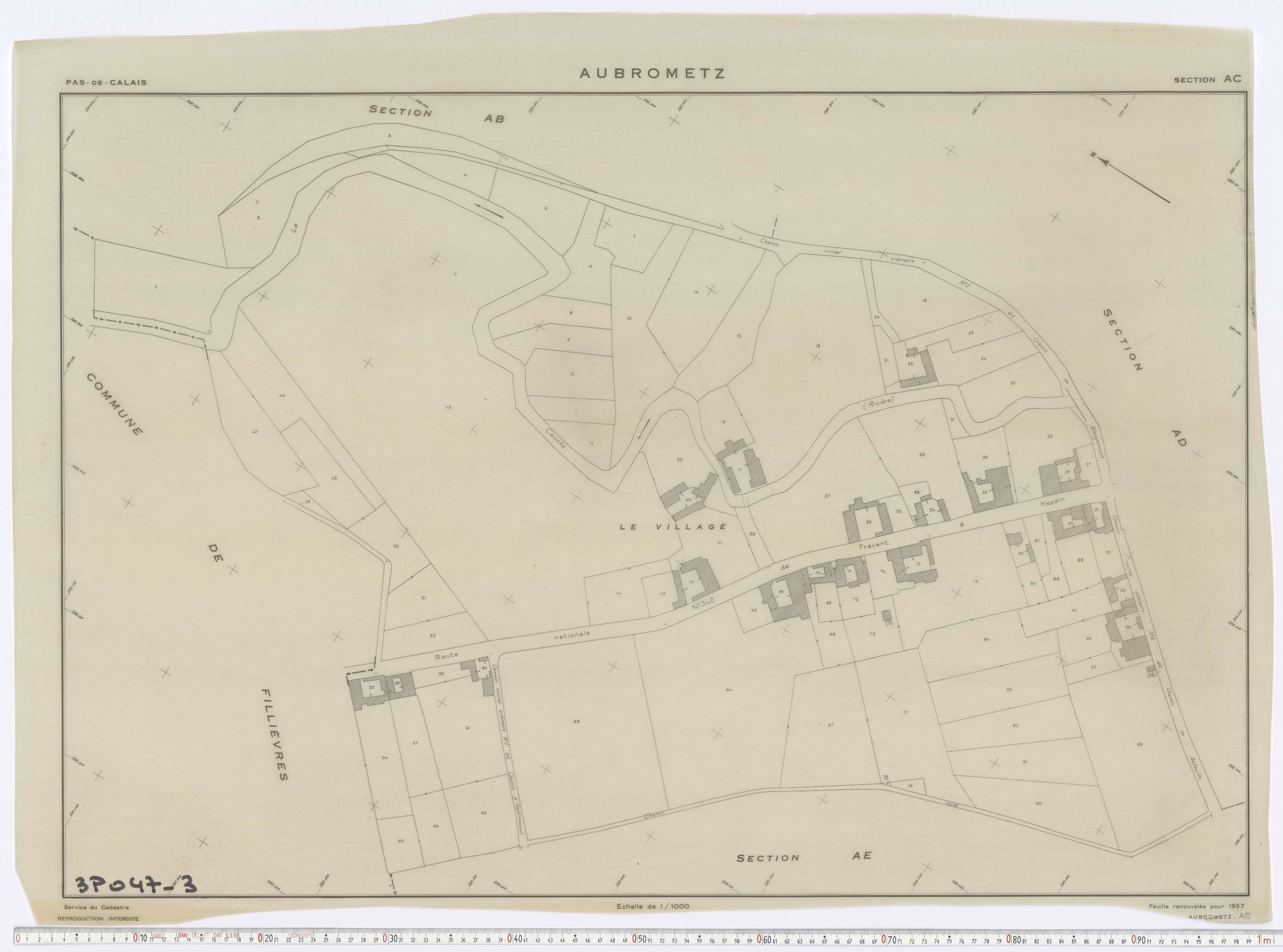 Aubrometz - Section AC.
