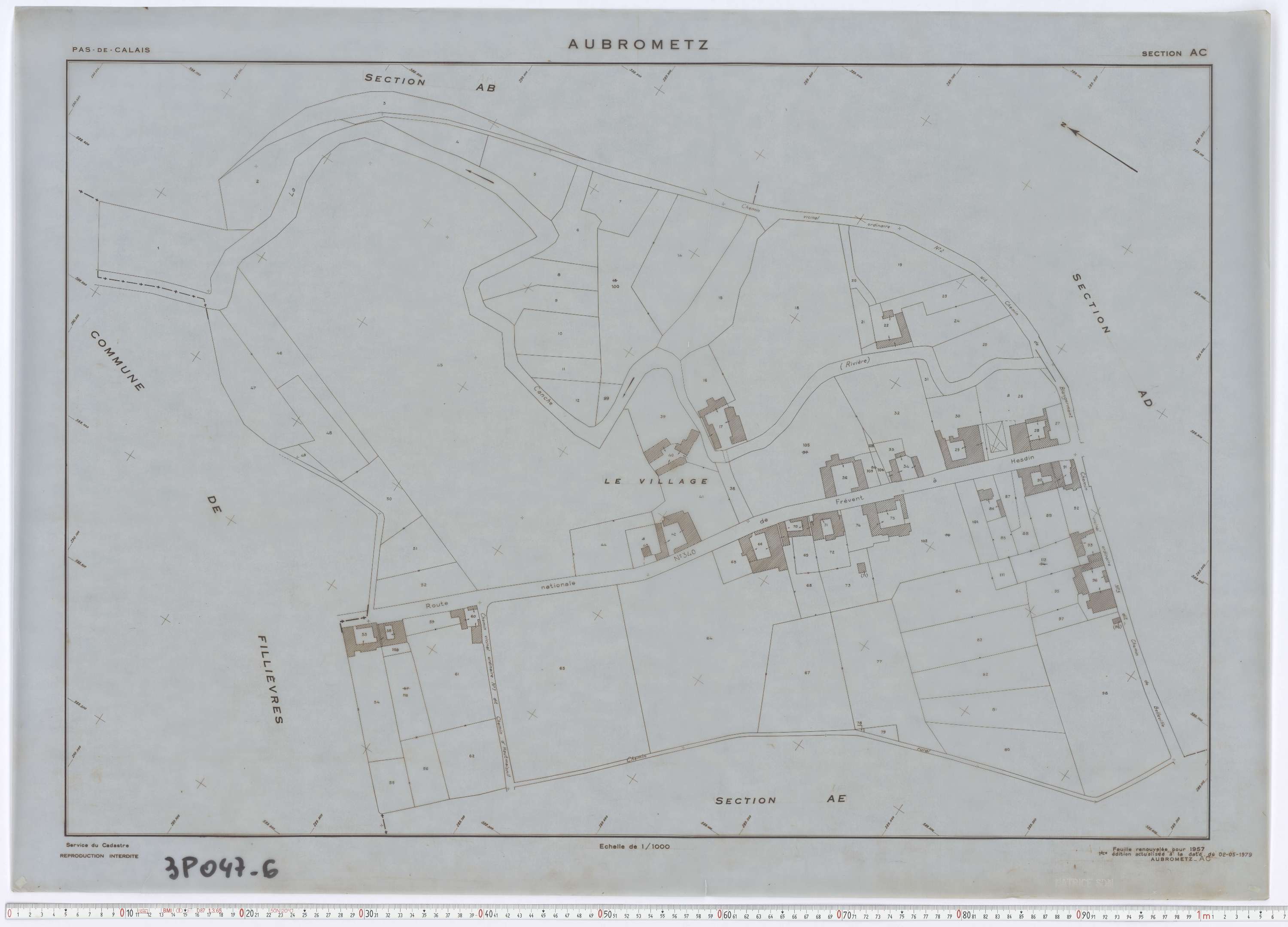 Aubrometz - Section AC.