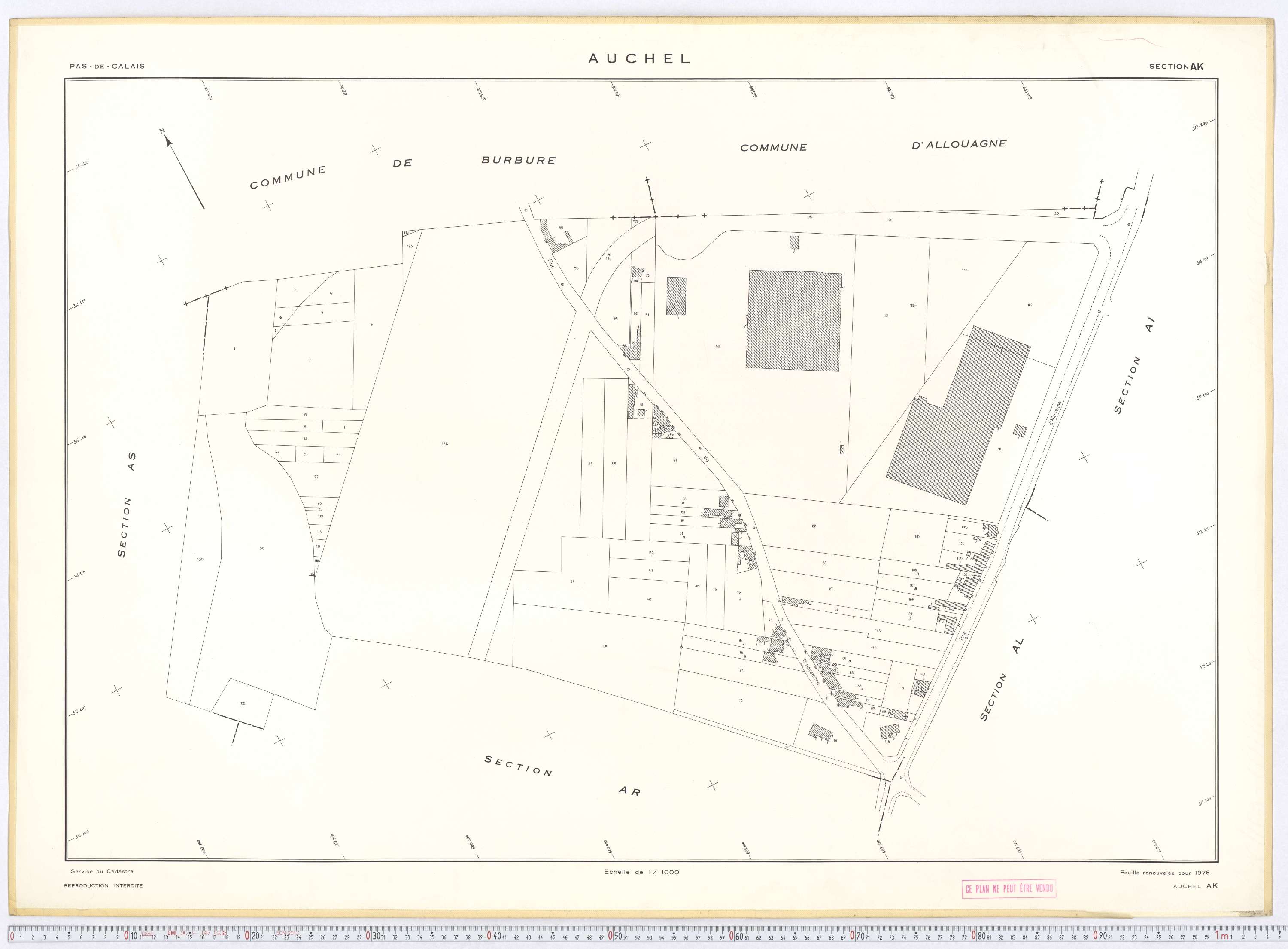 Auchel - Section AK.