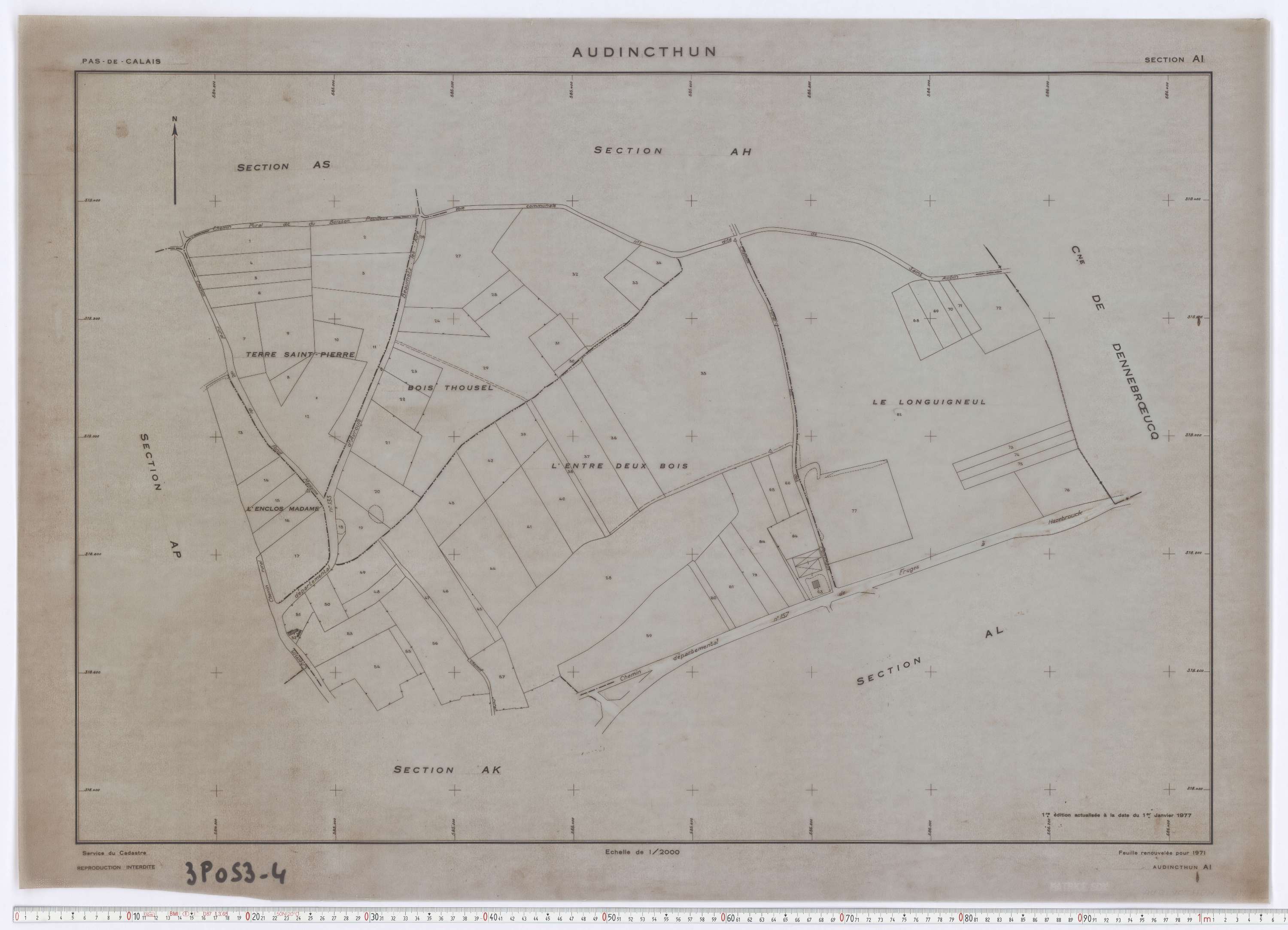 Audincthun - Section AI.