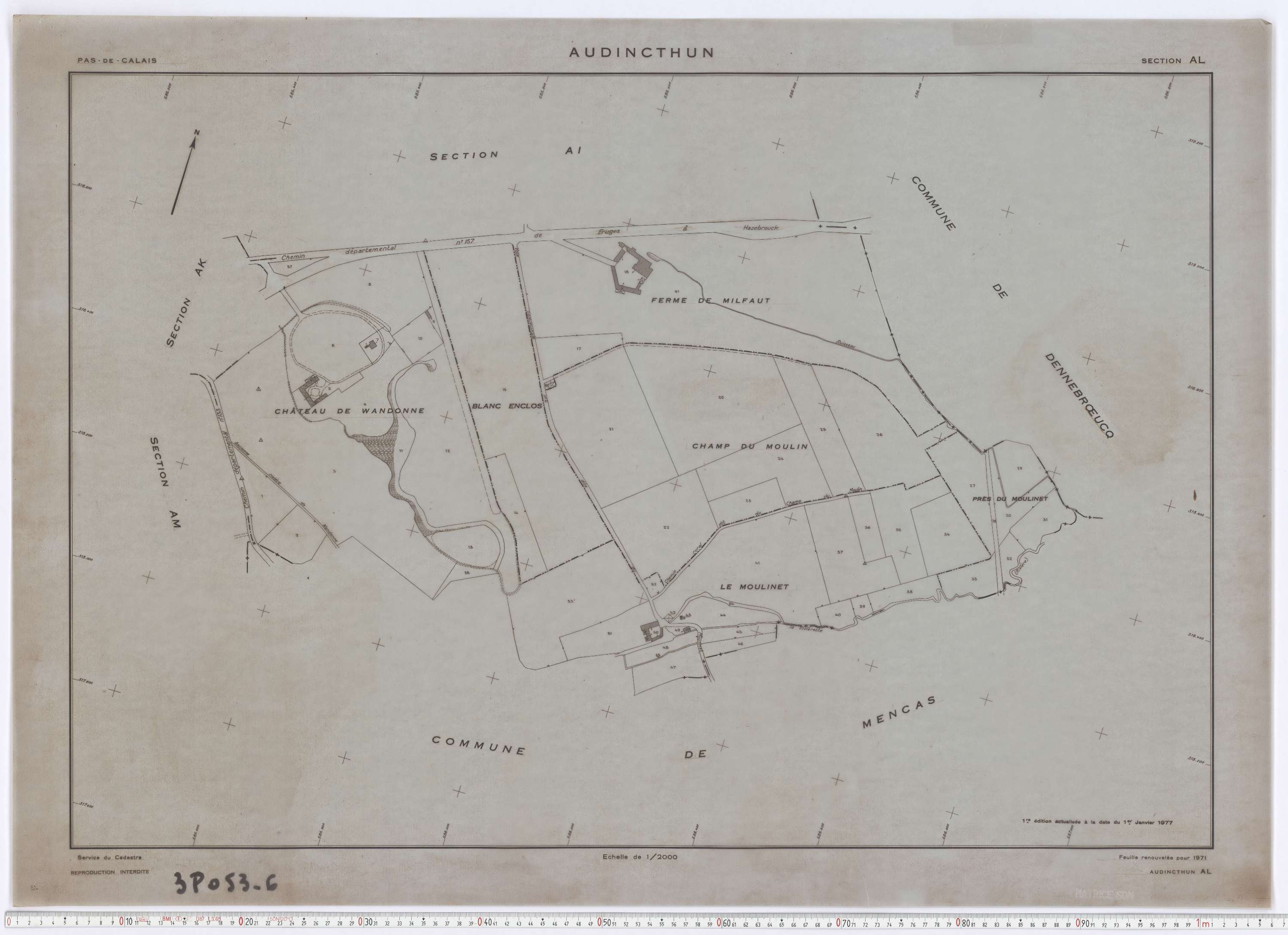 Audincthun - Section AL.