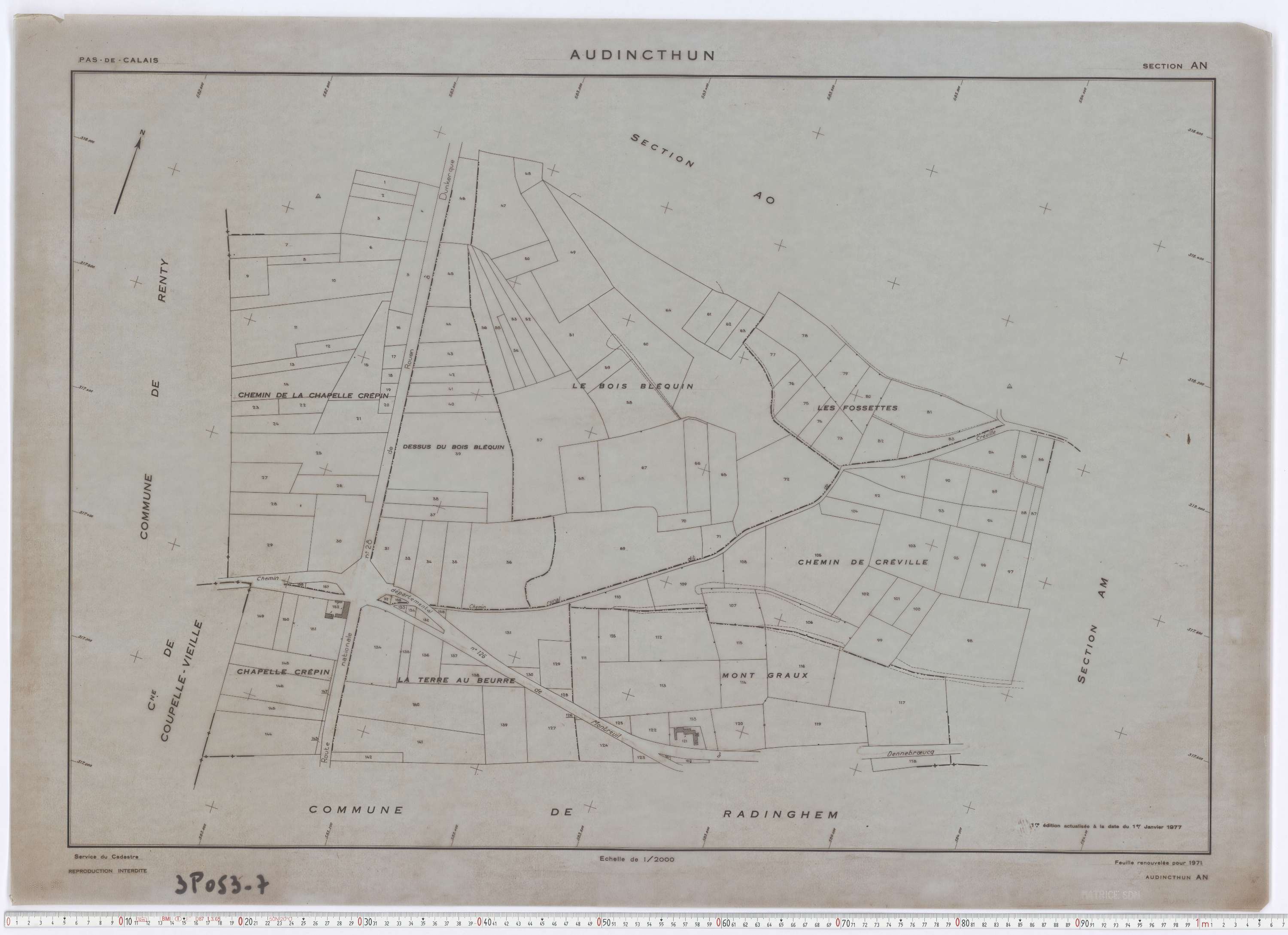 Audincthun - Section AN.