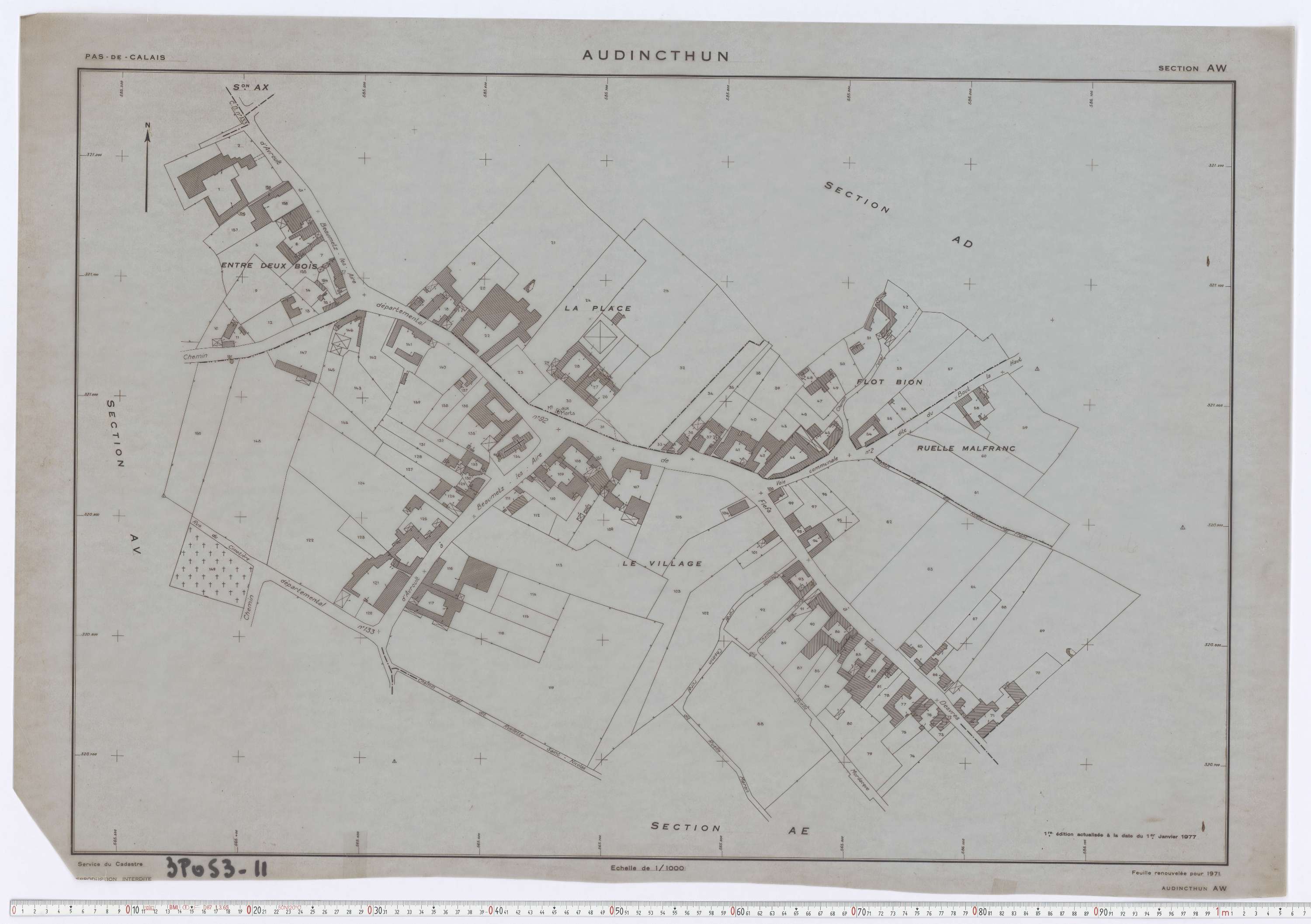 Audincthun - Section AW.