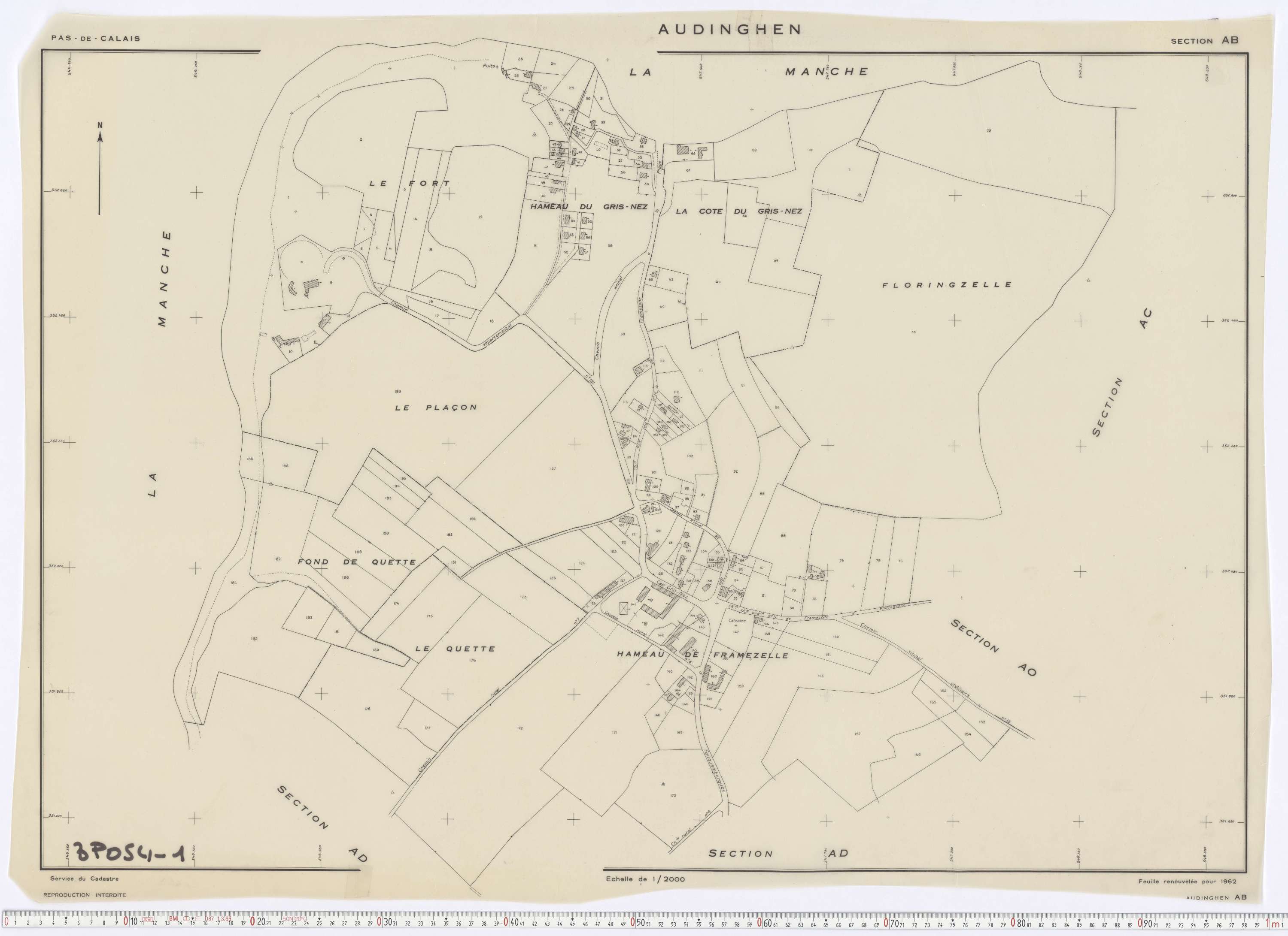 Audinghen - Section AB.