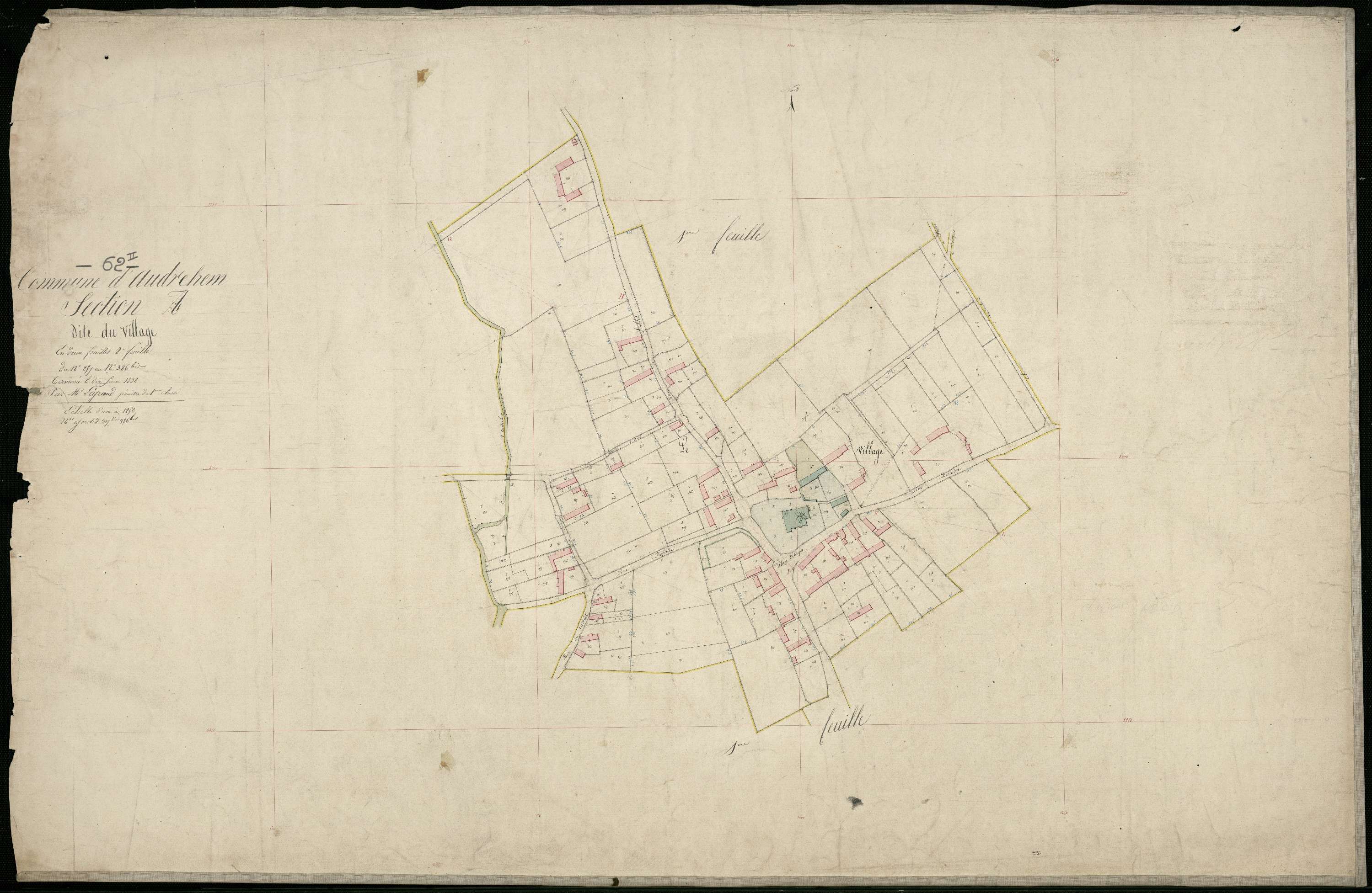 Audrehem - Section A, 2e feuille