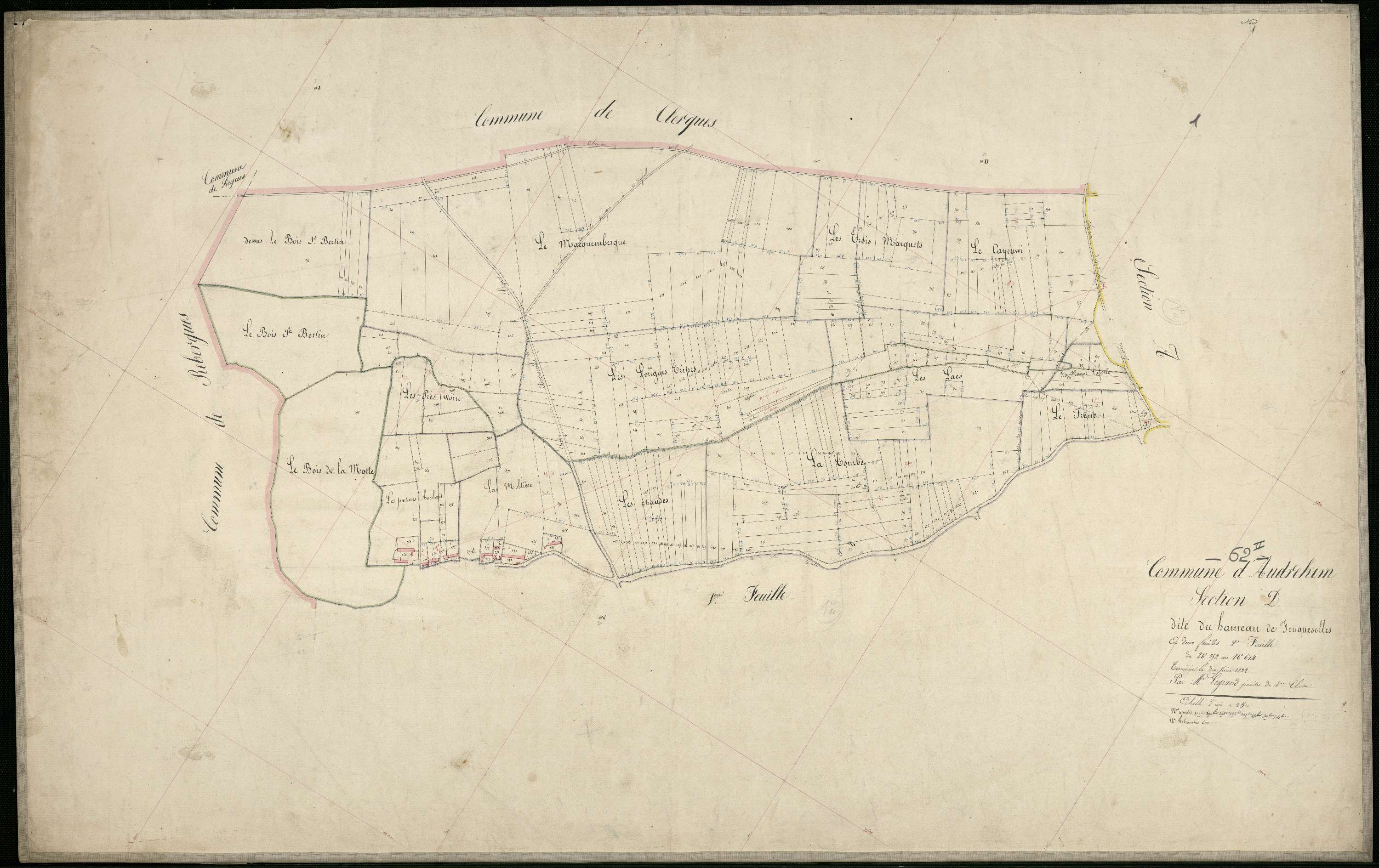 Audrehem - Section D, 2e feuille