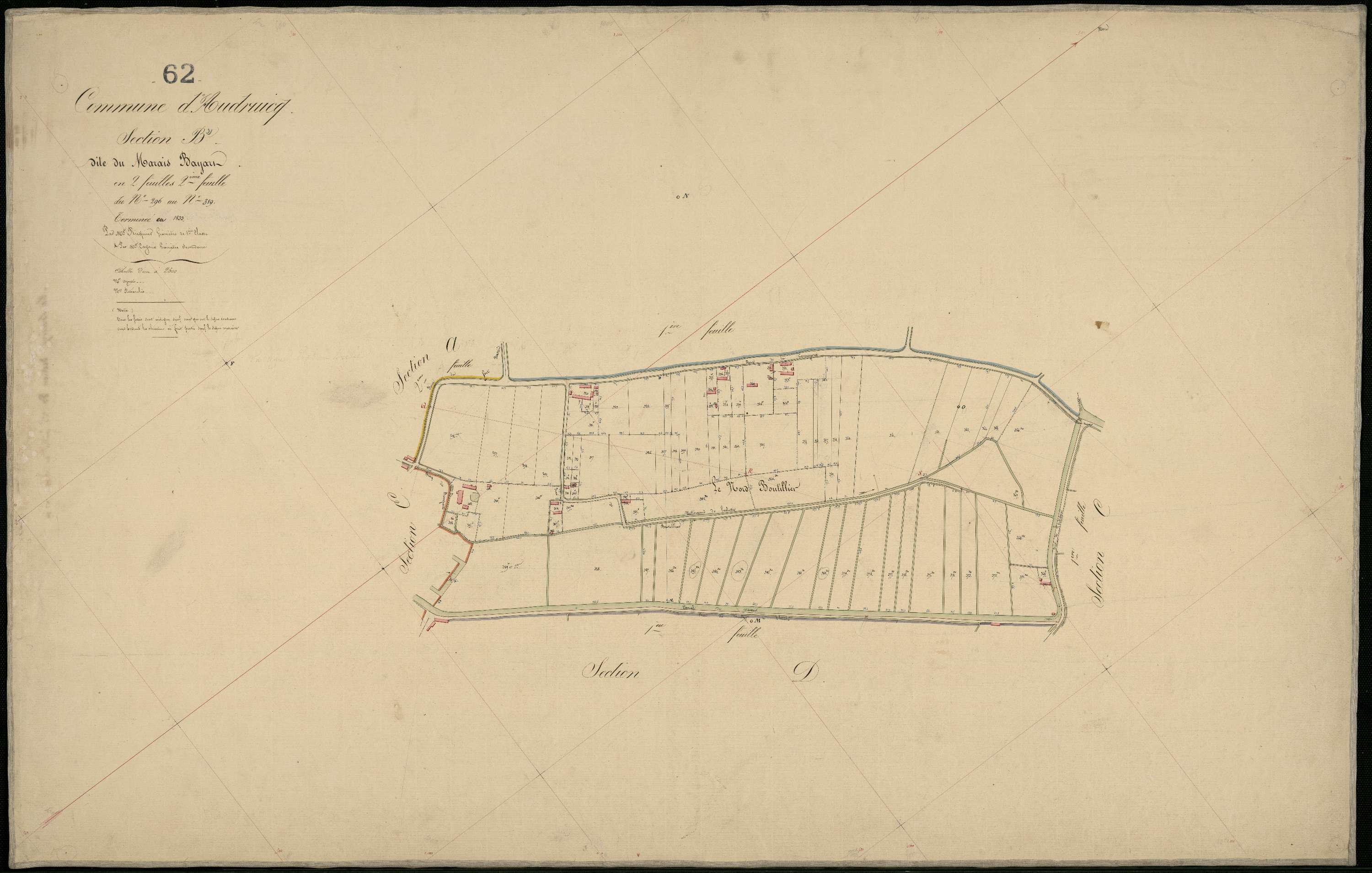 Audruicq - Section B, 2e feuille