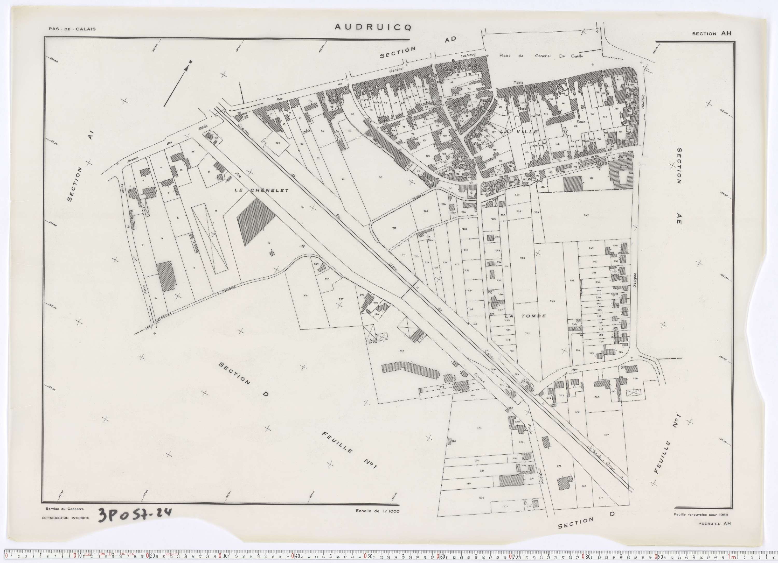Audruicq - Section AH.