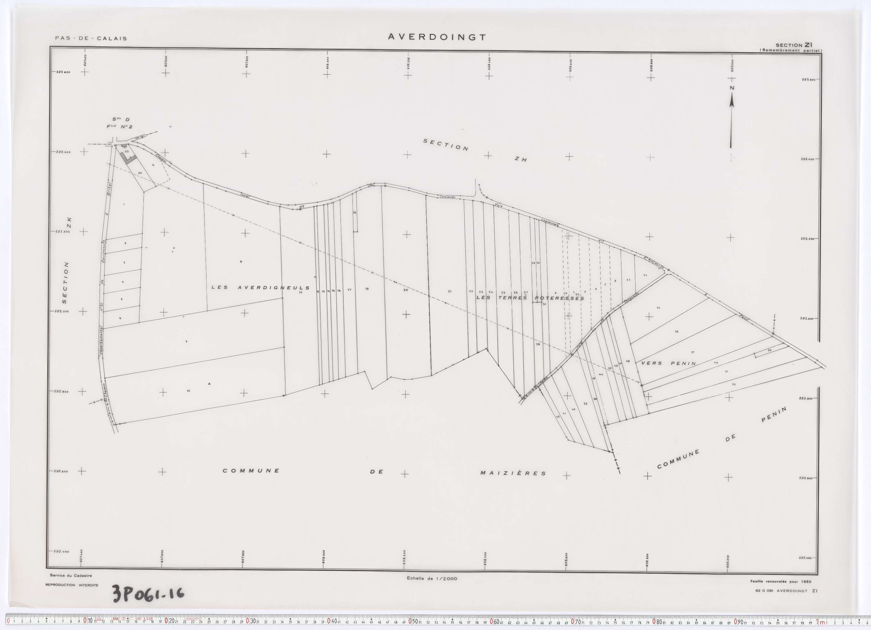 Averdoingt - Section ZI.
