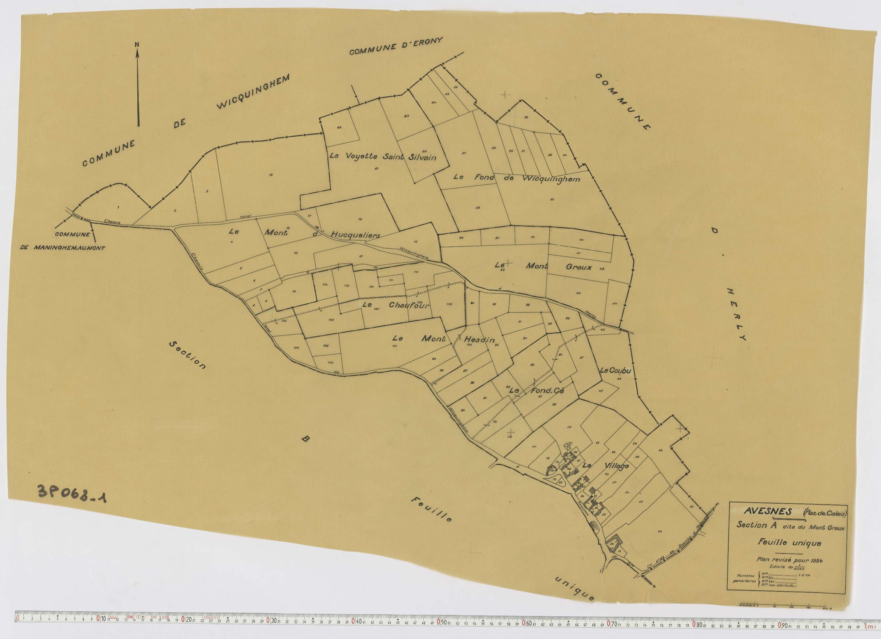 Avesnes - Section A.