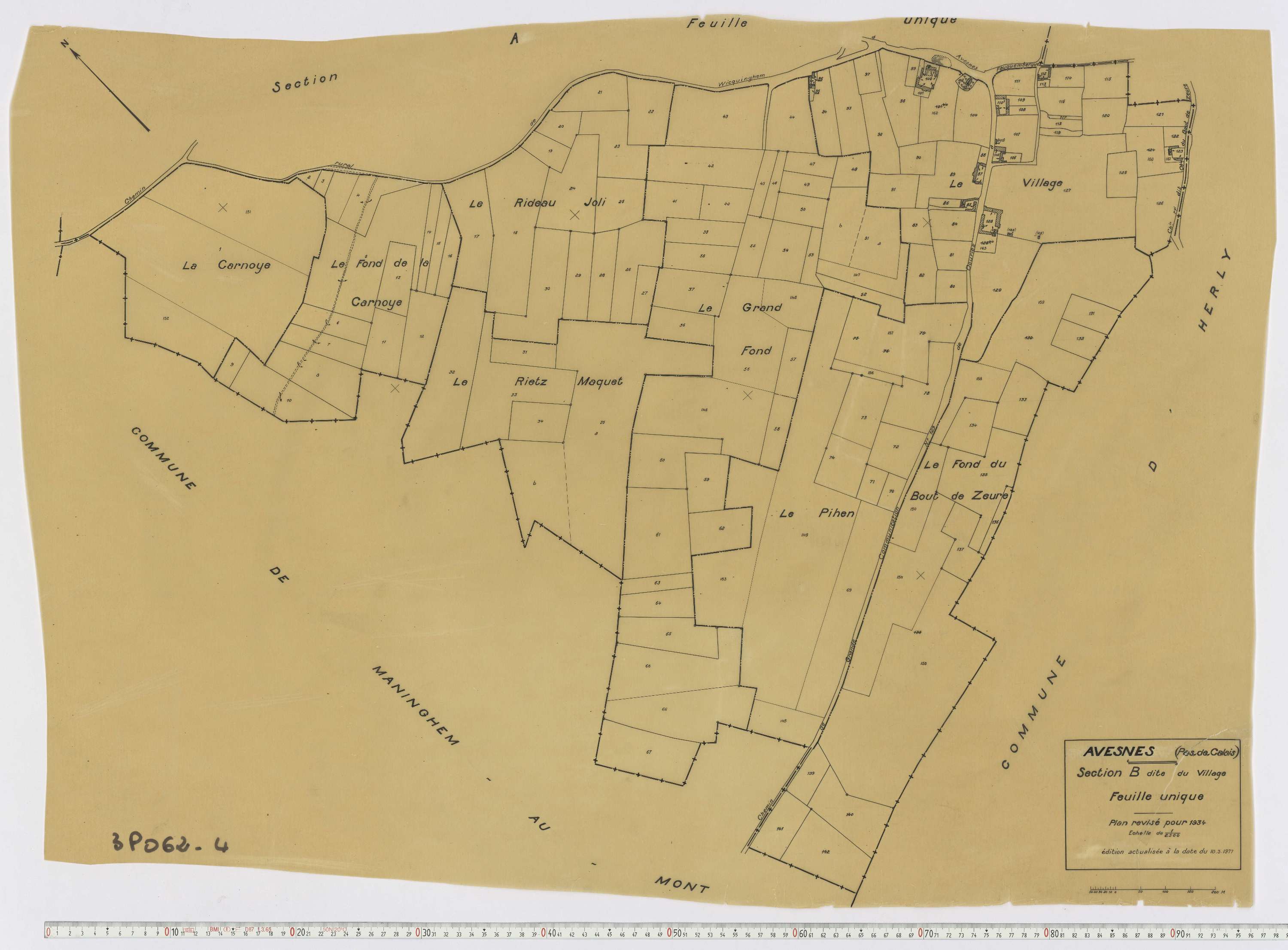 Avesnes - Section B.