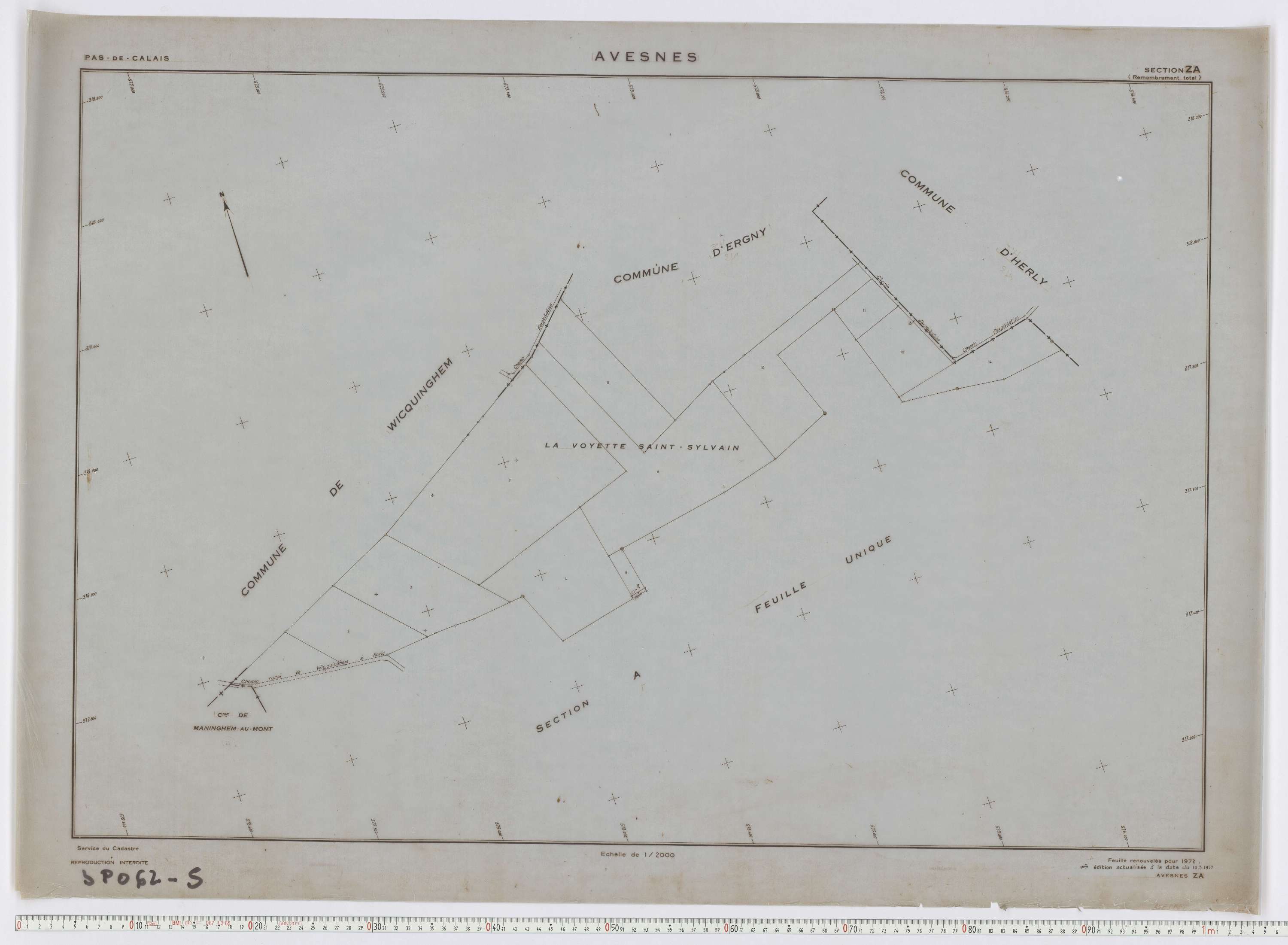Avesnes - Section ZA.