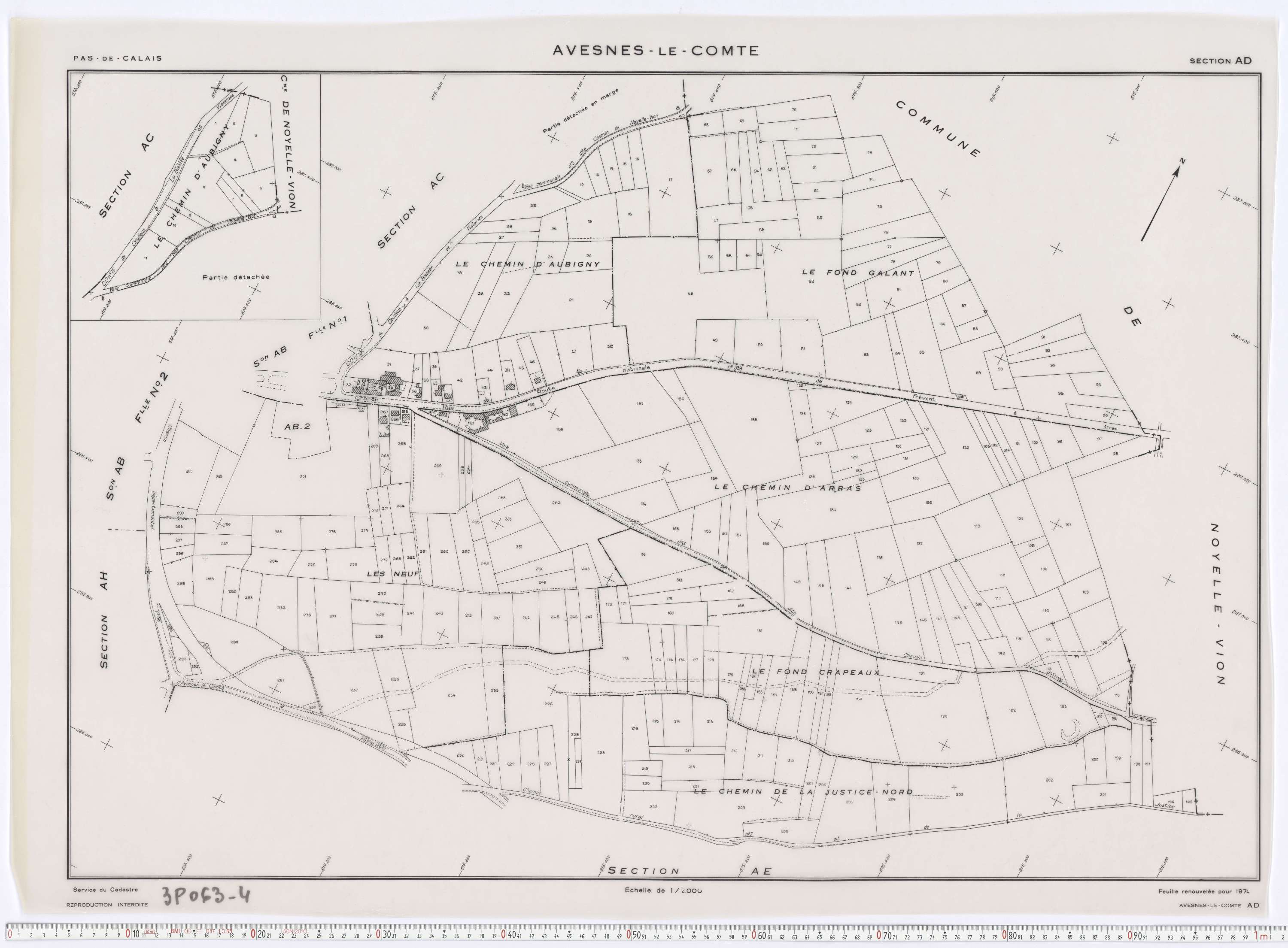 Avesnes - Section AD.