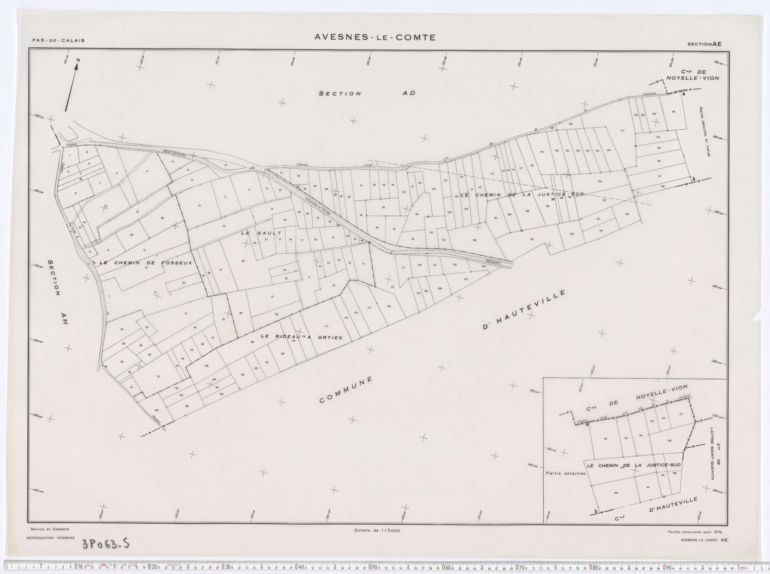 Avesnes - Section AE.
