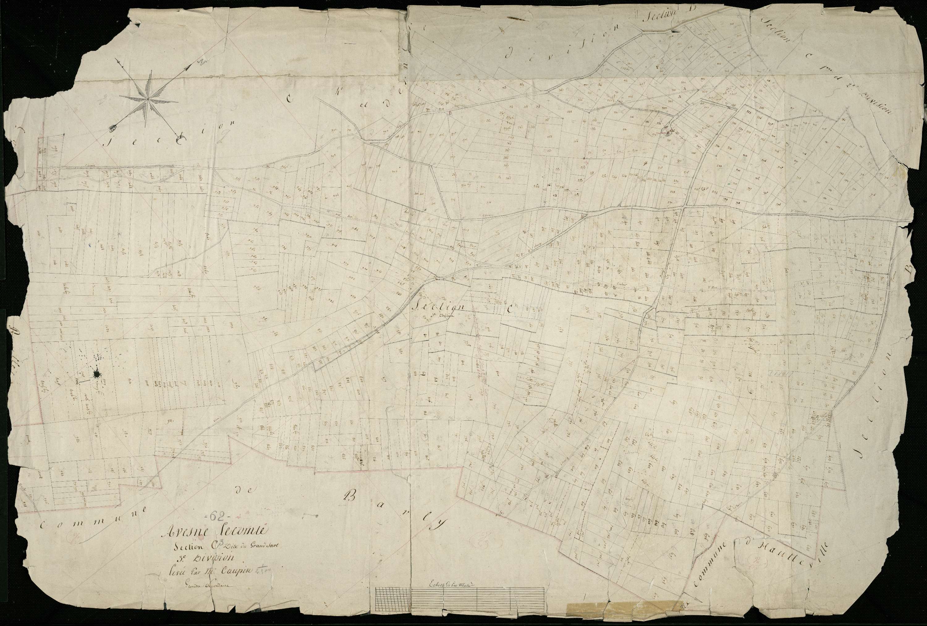 Avesnes - Section C, 3e feuille