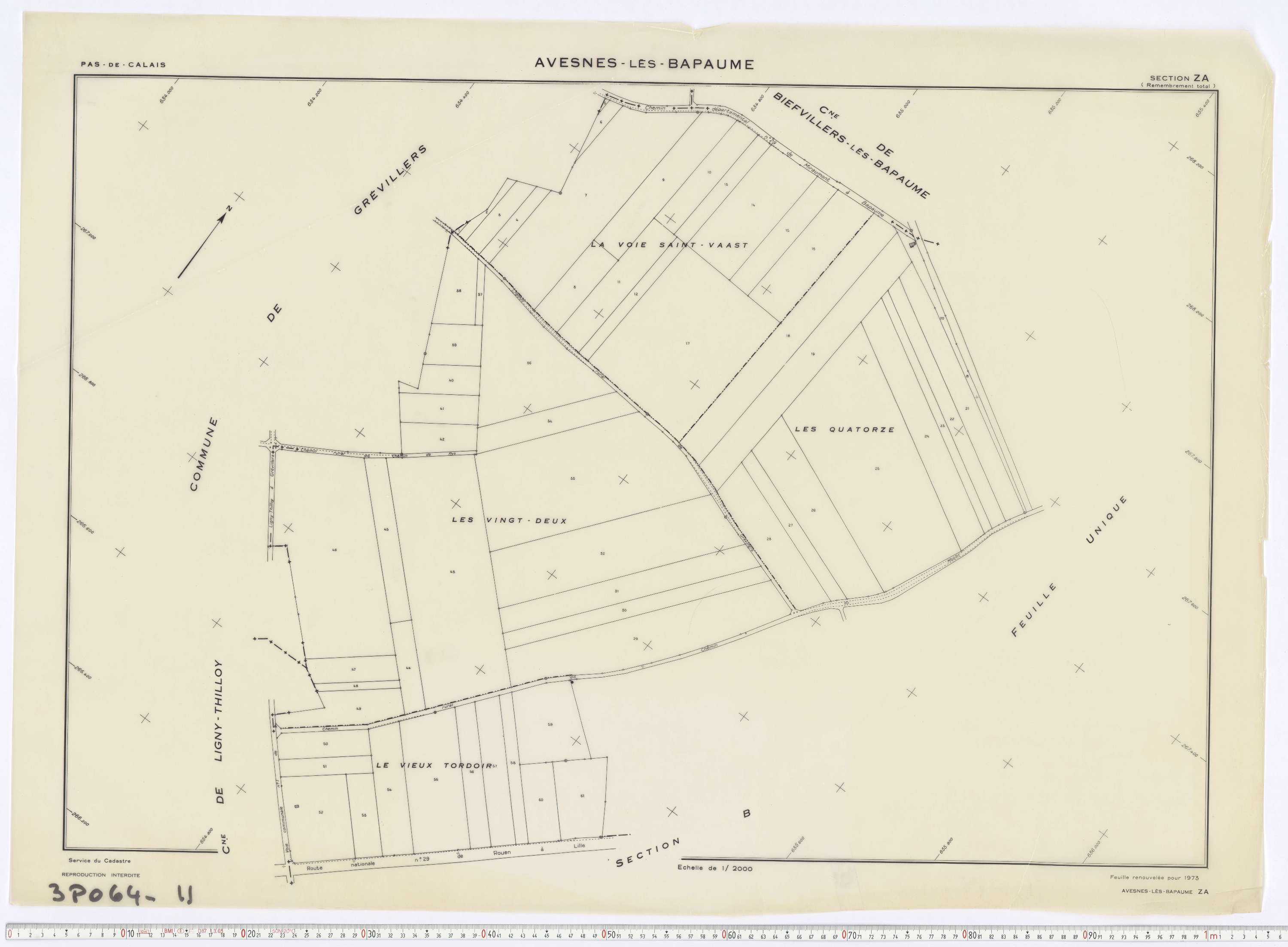 Avesnes - Section ZA.