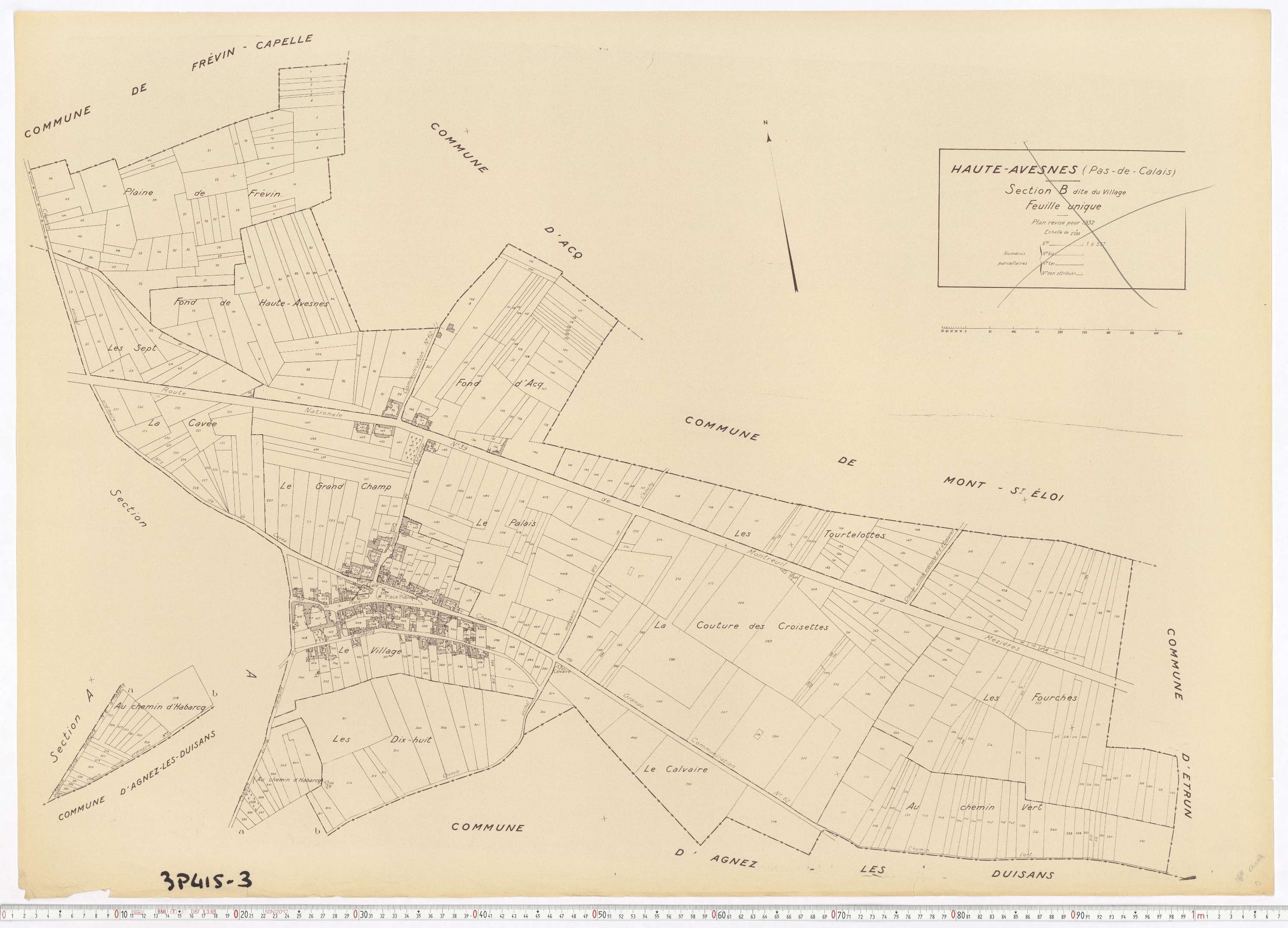 Avesnes - Section B.