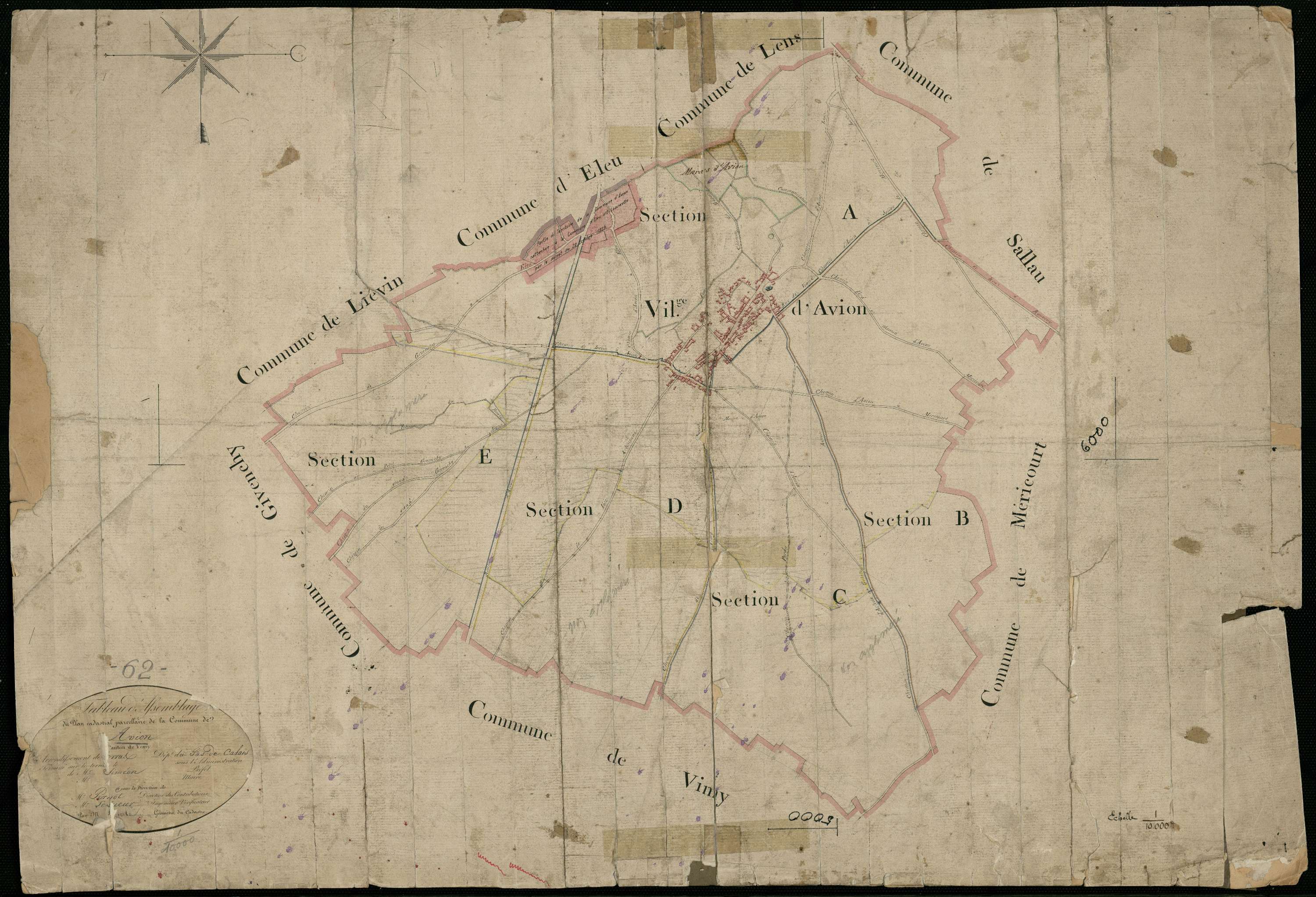 Avion - Tableau d'assemblage