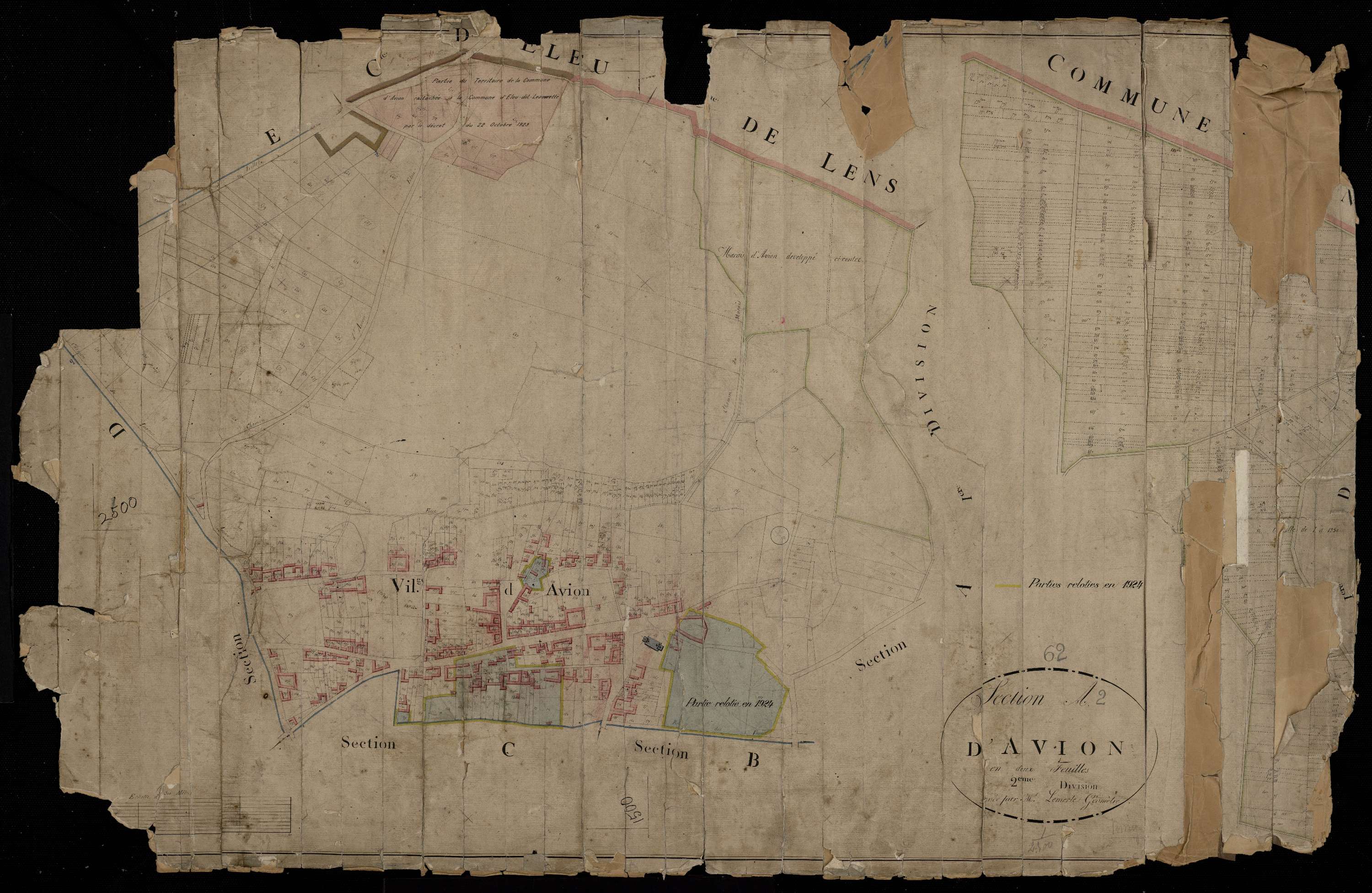 Avion - Section A, 2e feuille