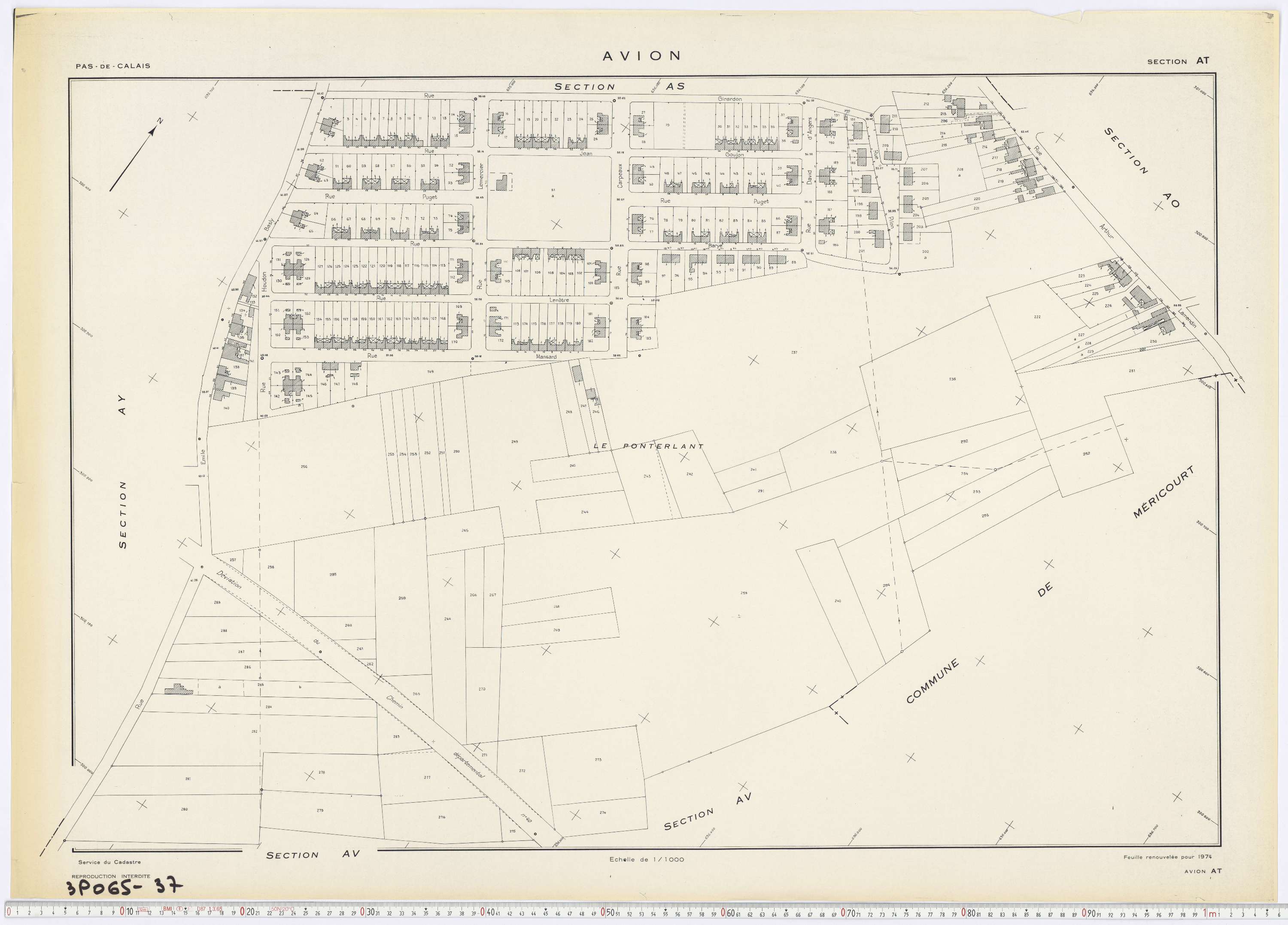 Avion - Section AT.