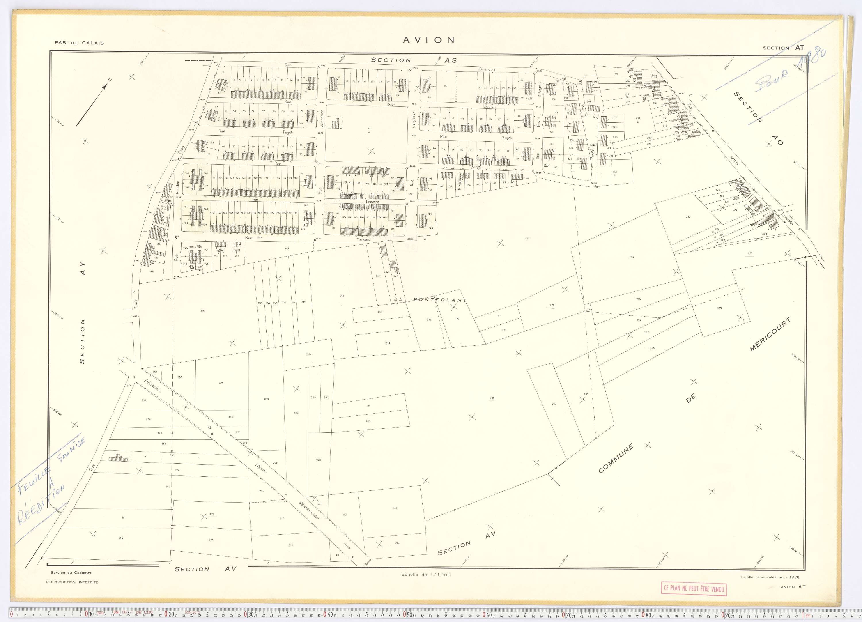 Avion - Section AT.