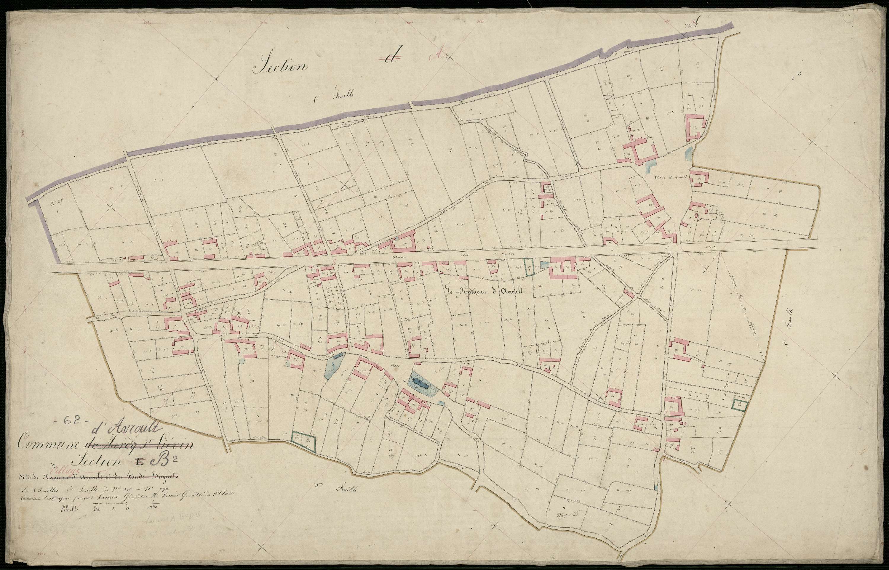 Avroult - Section B, 2e feuille