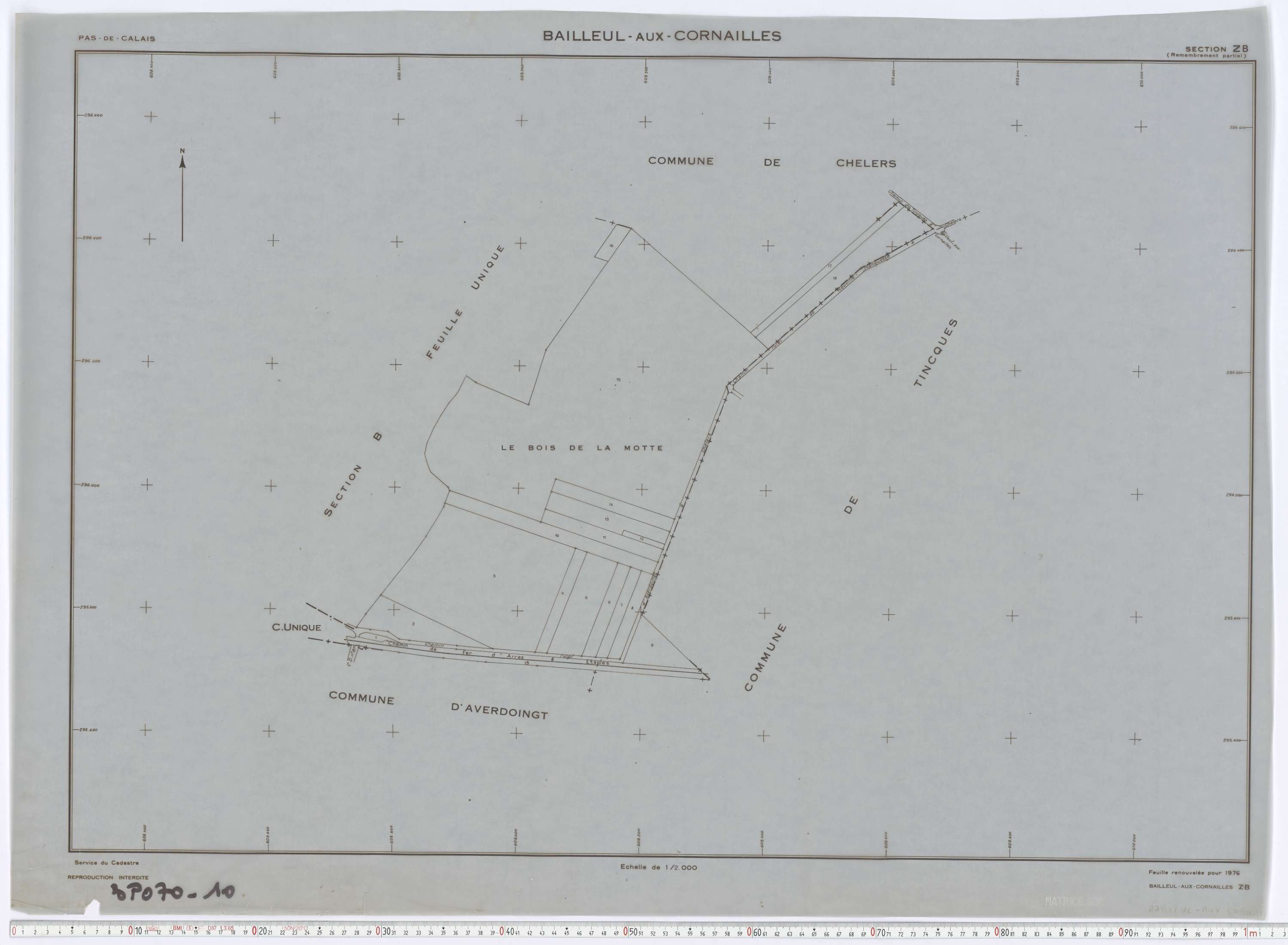 Bailleul-aux-Cornailles - Section ZB.