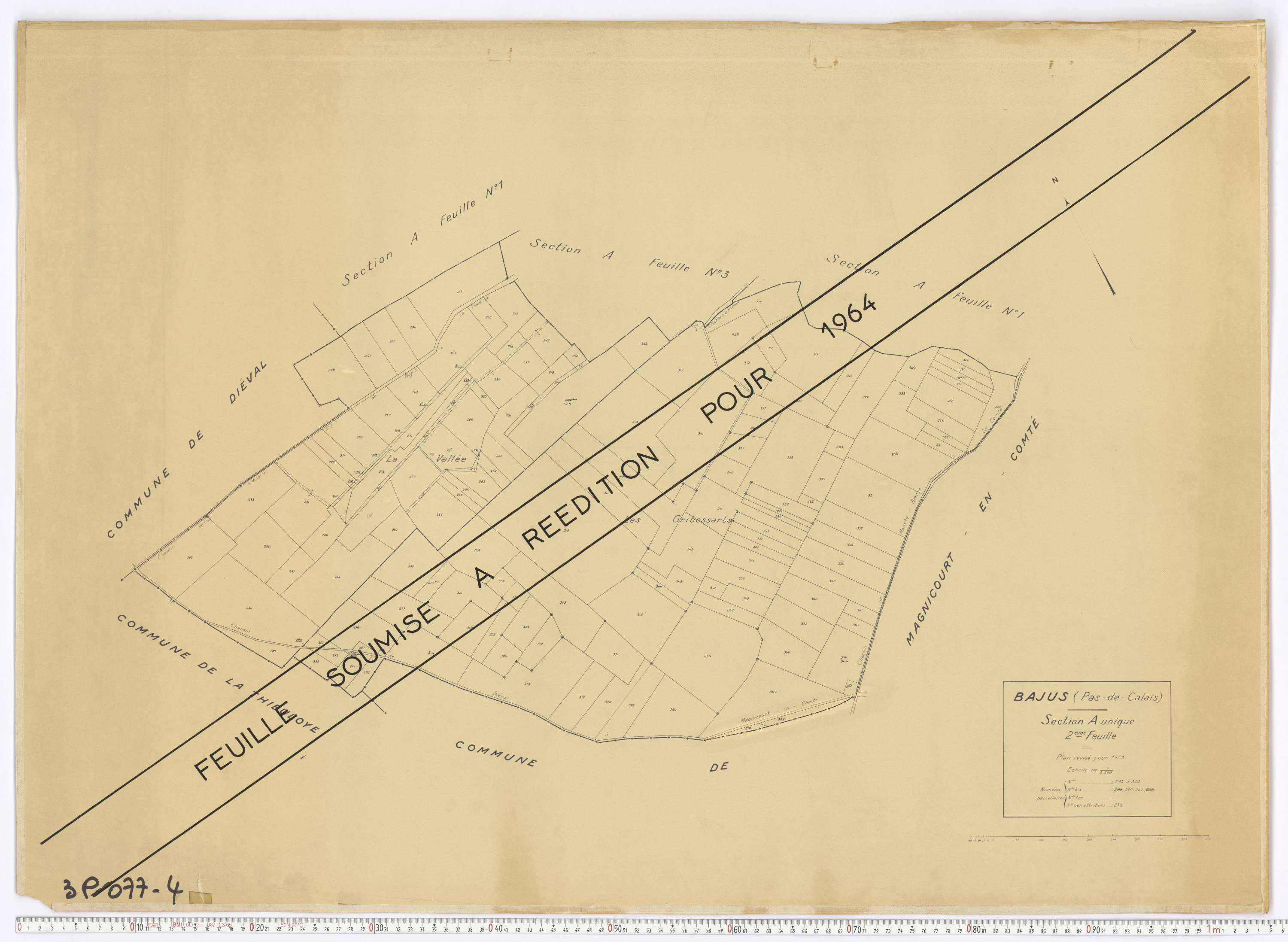 Bajus - Section A, feuille 2.