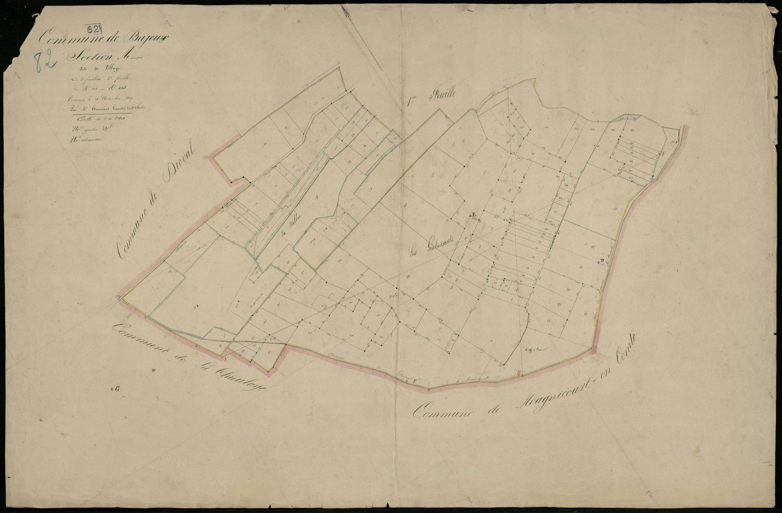 Bajus - Section A, 2e feuille